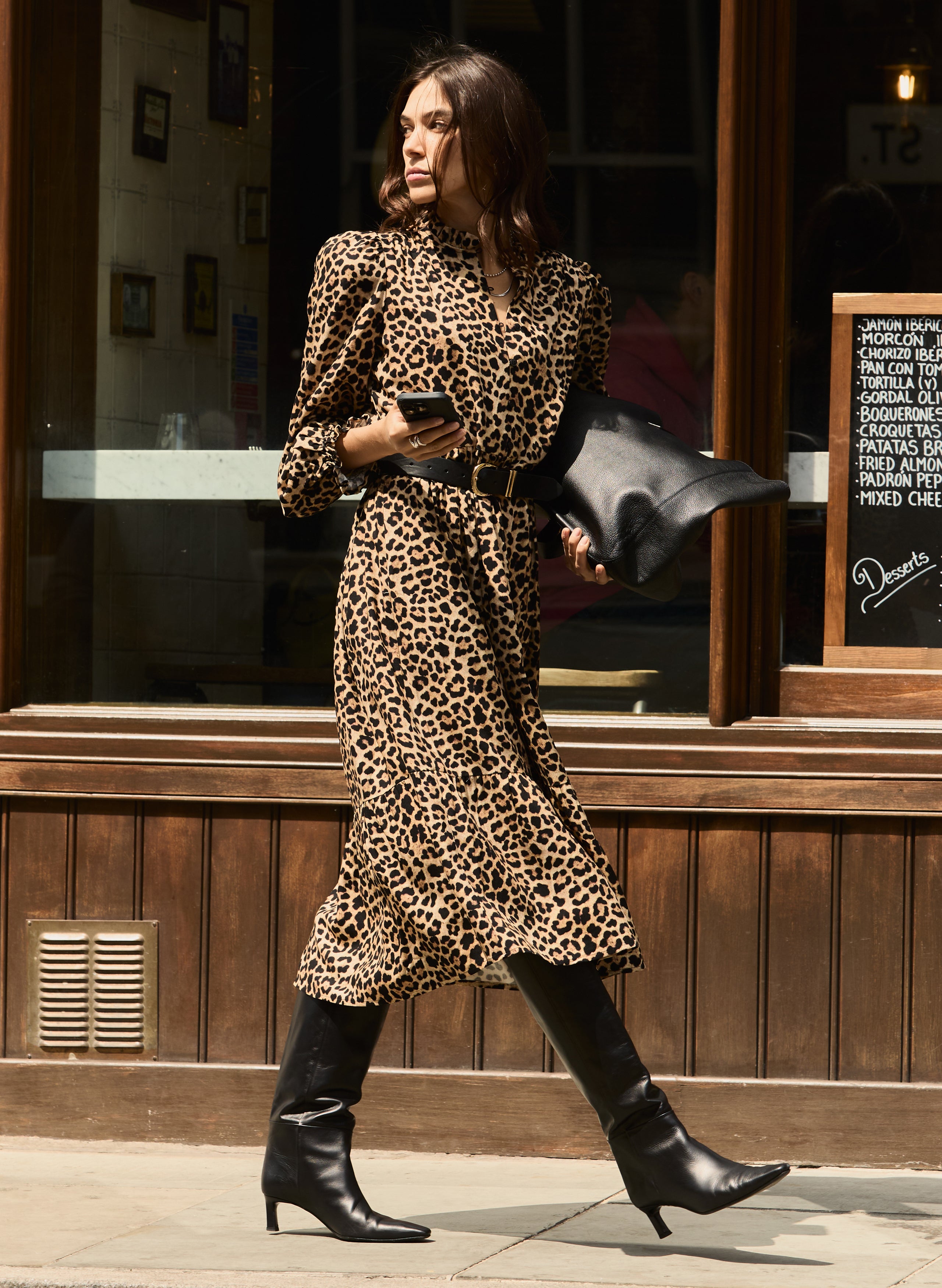 Daryn Printed Midi Dress