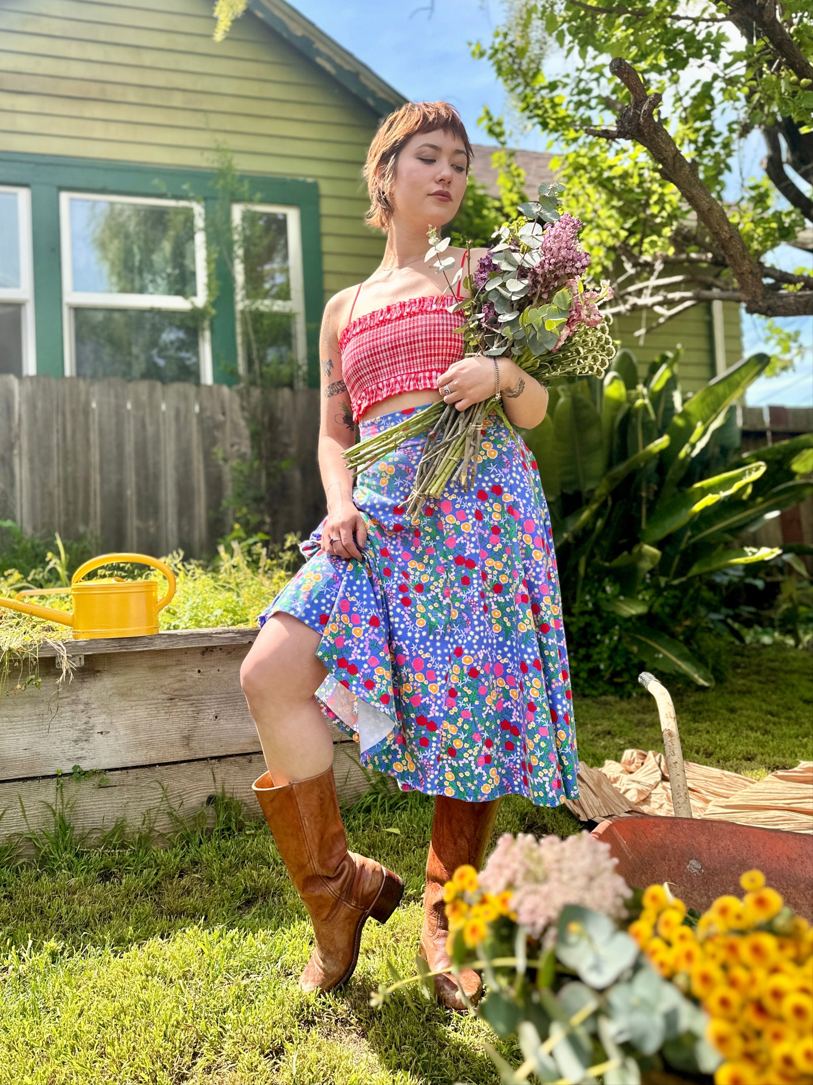 Francis Skirt Super Bloom