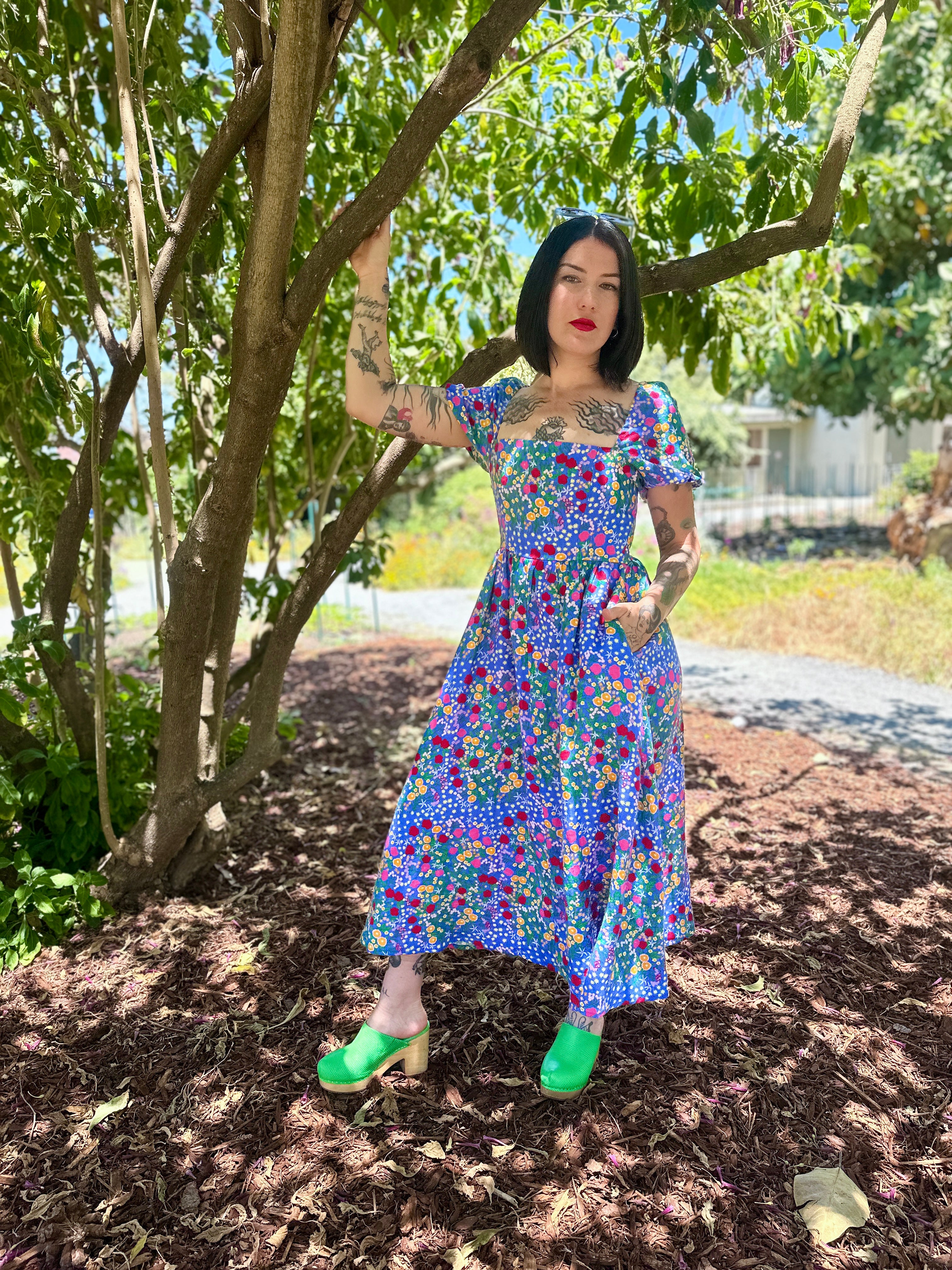 Linen Princess Dress Super Bloom 6 Linen Princess Dress Super Bloom