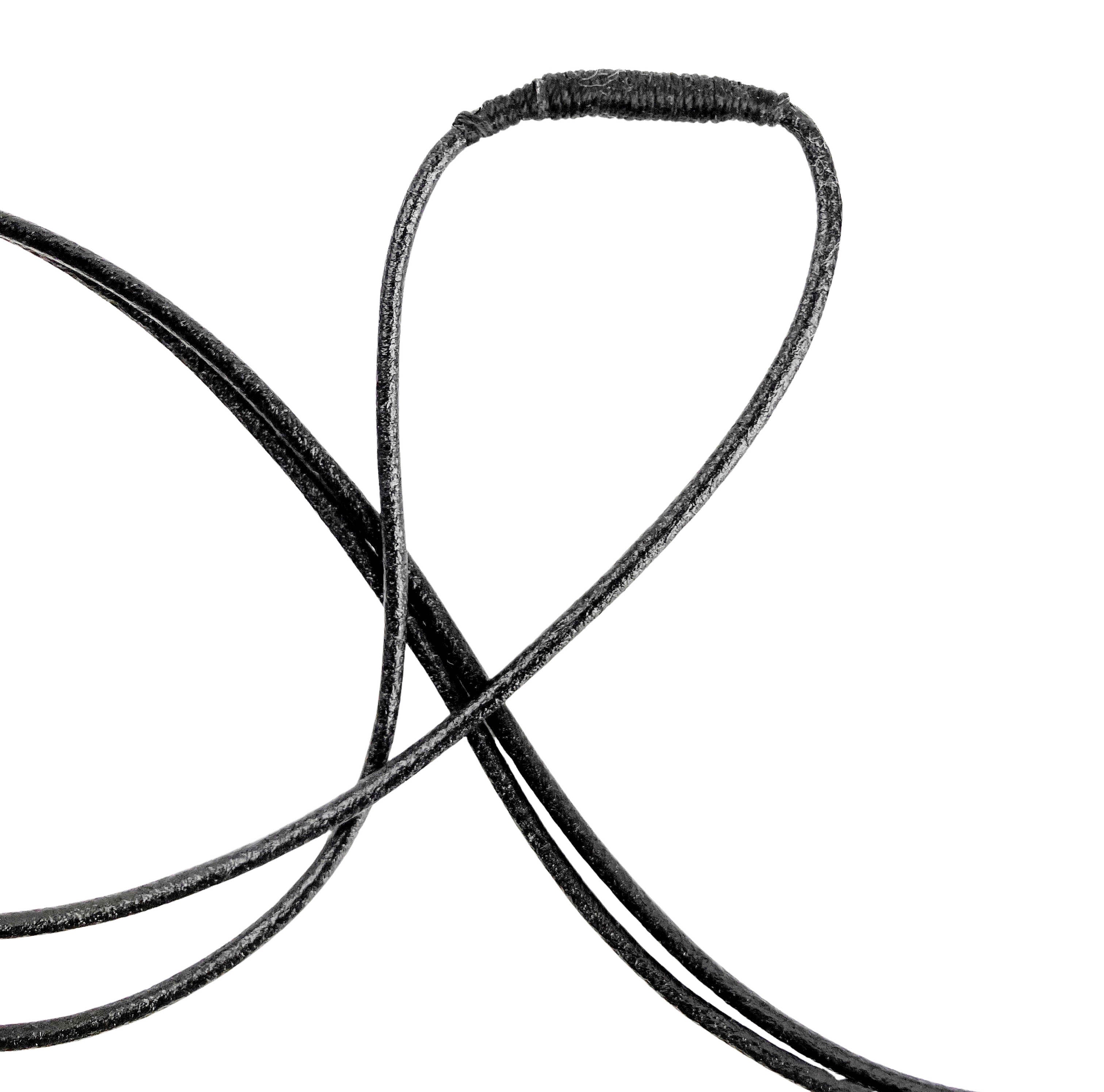The Row Billy Leather Keychain in Black 5 The Row Billy Leather Keychain in Black