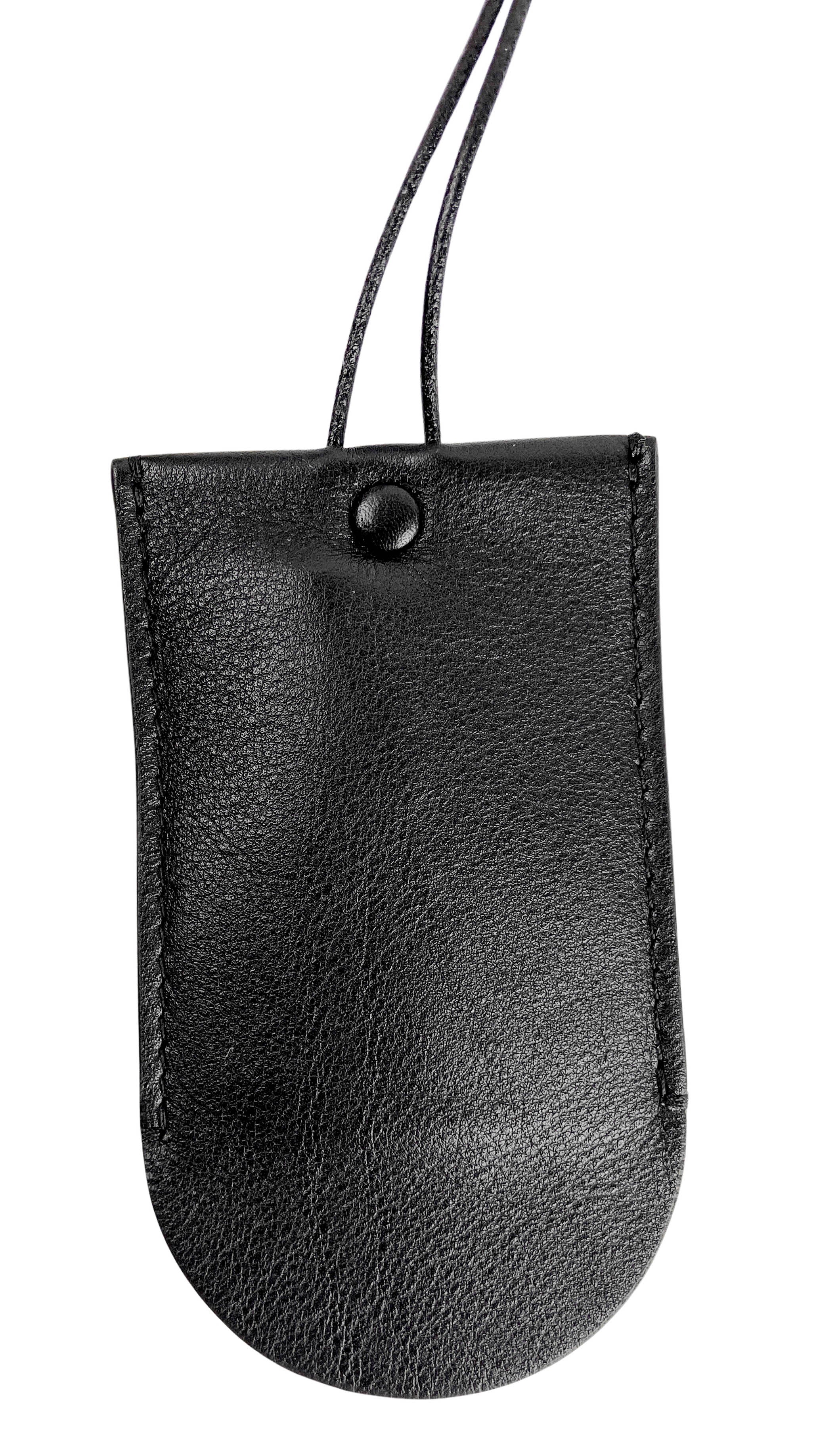 The Row Billy Leather Keychain in Black 6 The Row Billy Leather Keychain in Black