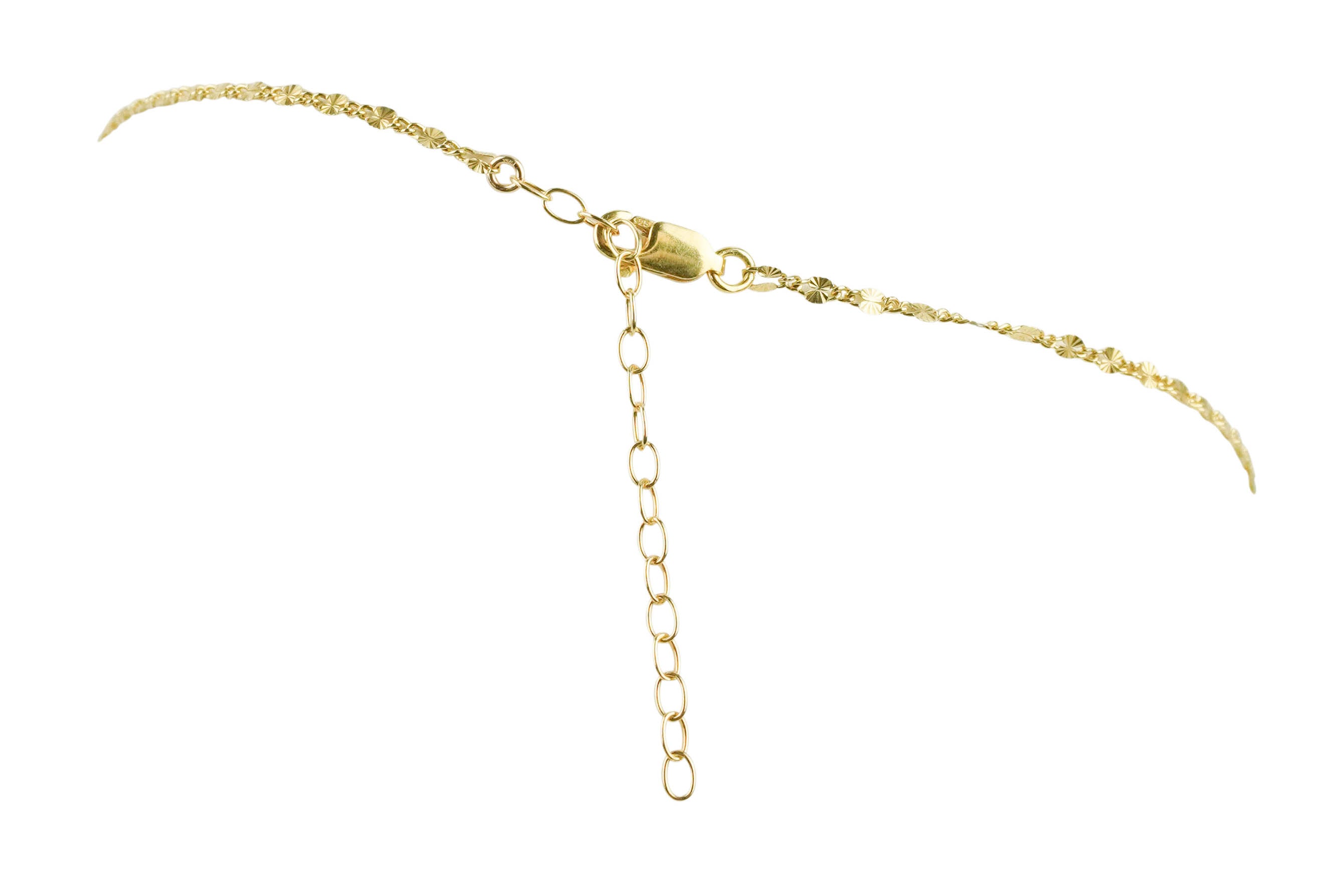 Ela Rae Mini Lightning Bolt Charm Necklace in Gold 2 Ela Rae Mini Lightning Bolt Charm Necklace in Gold