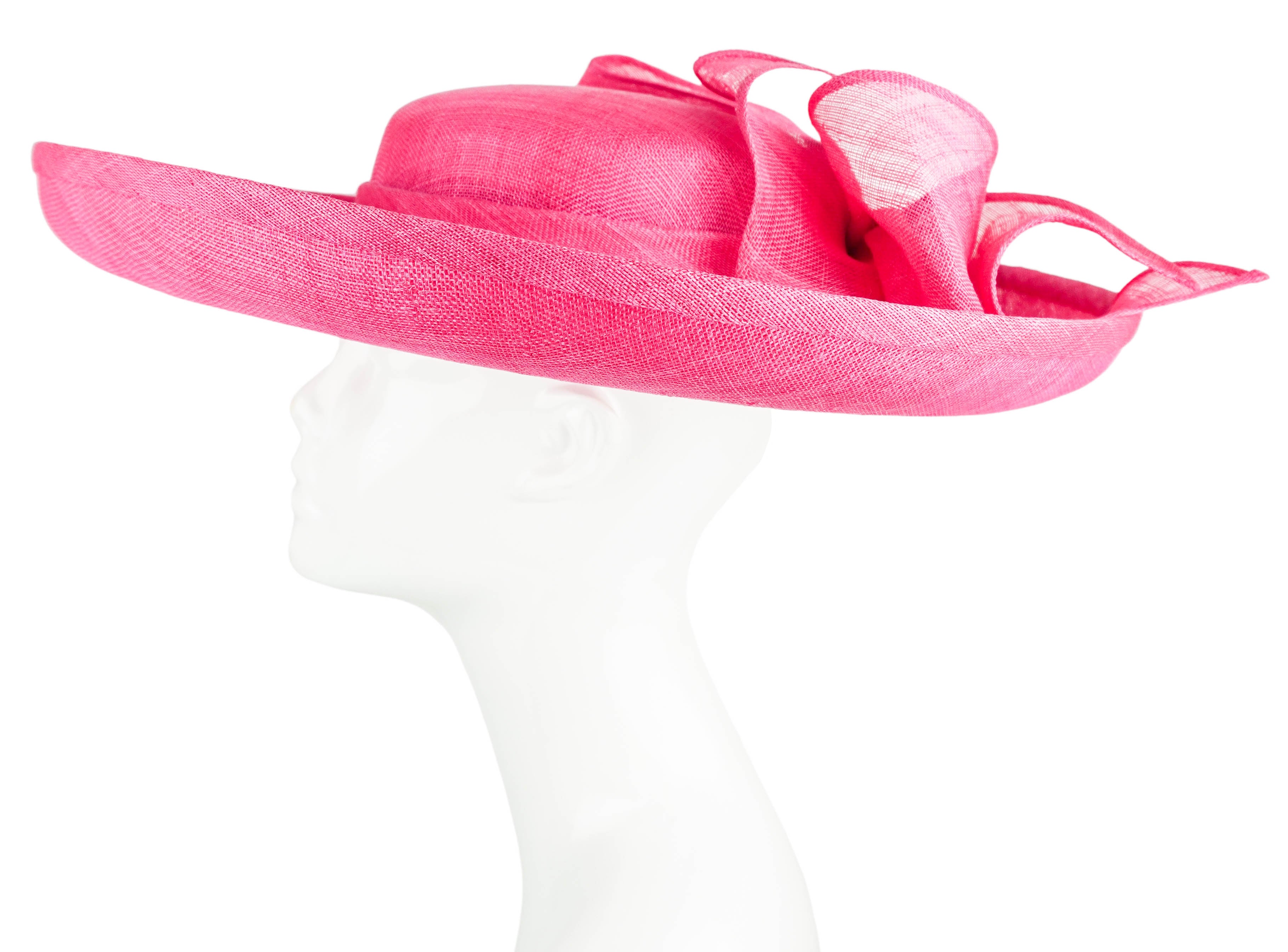 Rachel Trevor Morgan Breton Straw Hat in Pink 2 Rachel Trevor Morgan Breton Straw Hat in Pink