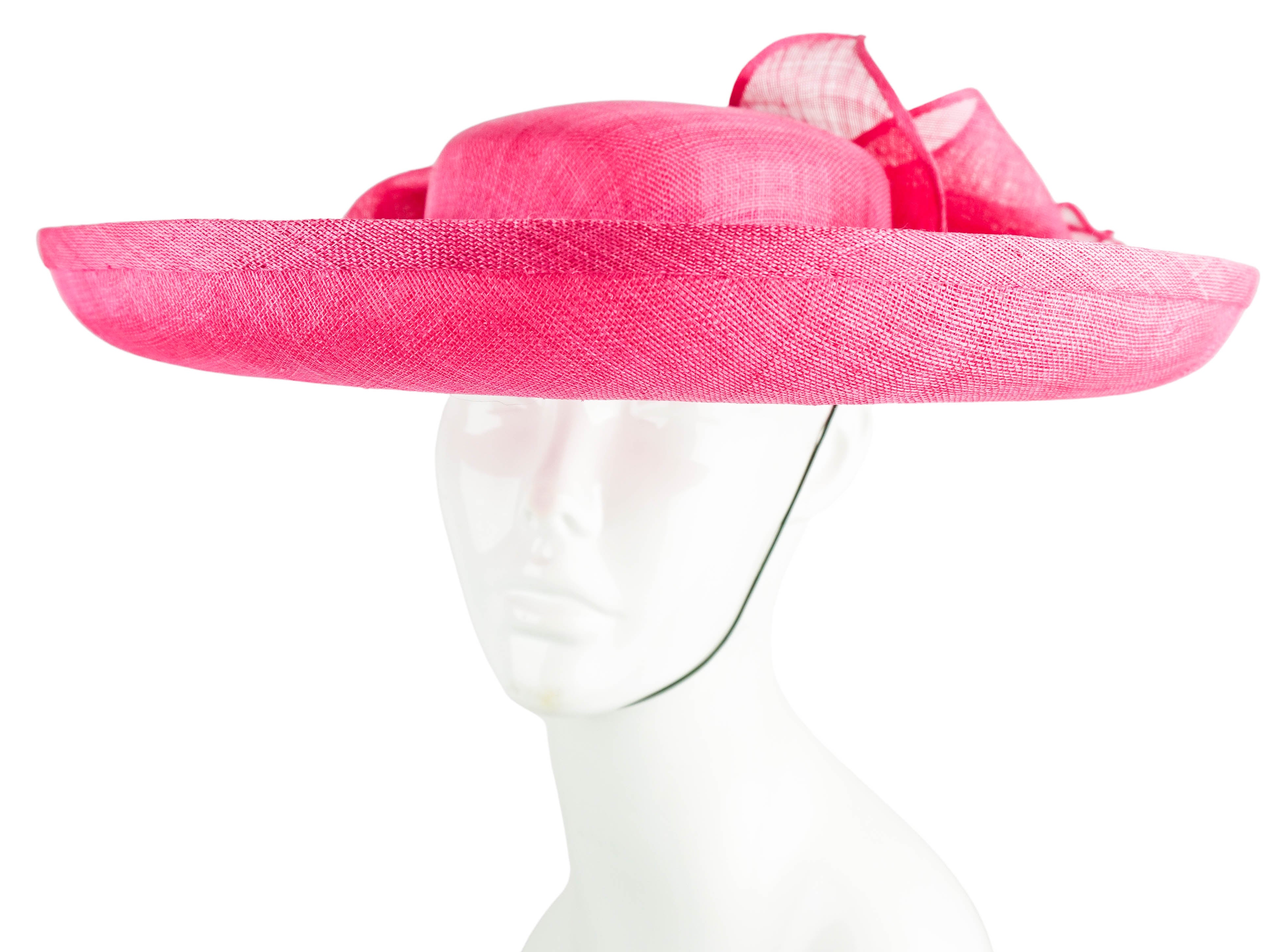 Rachel Trevor Morgan Breton Straw Hat in Pink 7 Rachel Trevor Morgan Breton Straw Hat in Pink