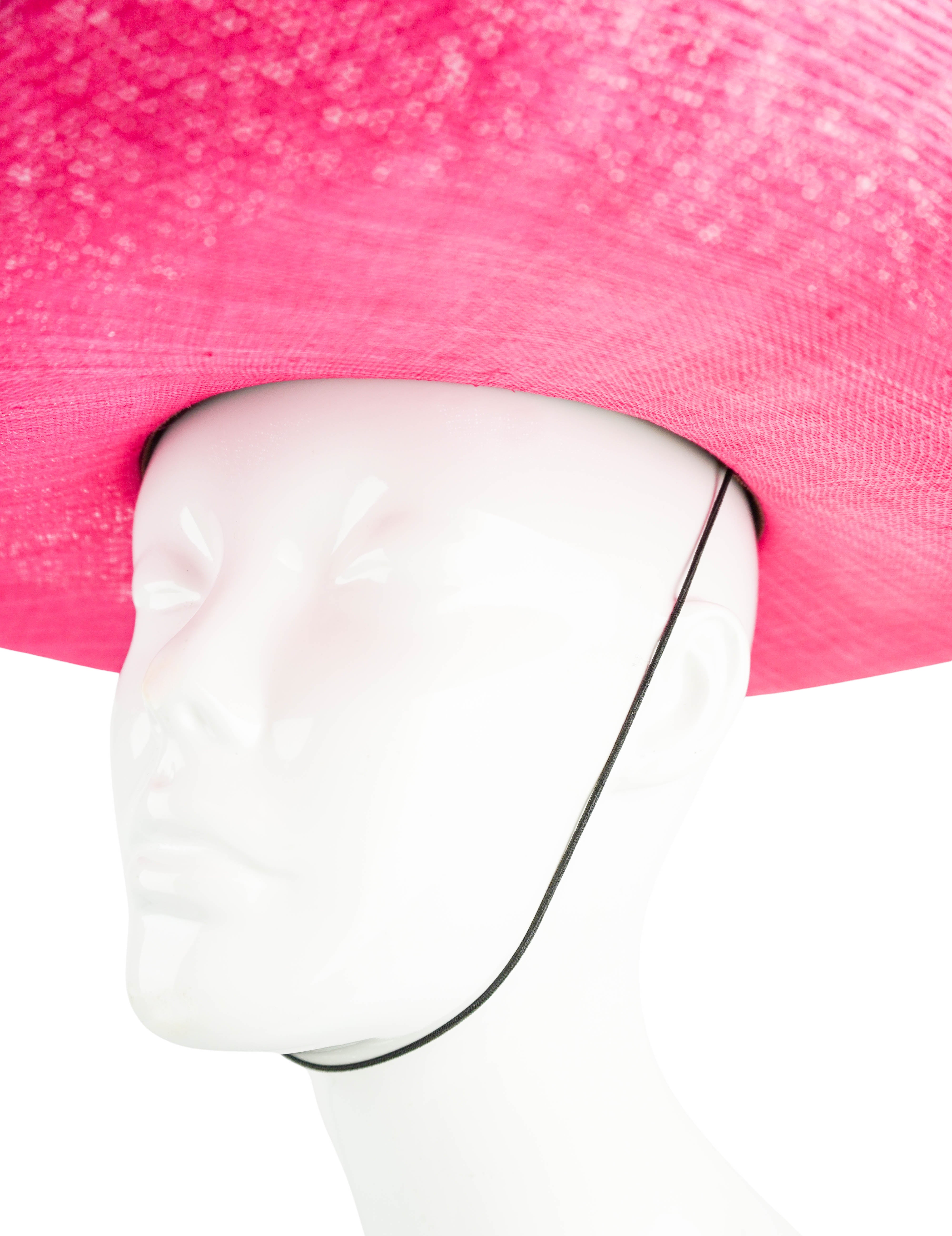 Rachel Trevor Morgan Breton Straw Hat in Pink 8 Rachel Trevor Morgan Breton Straw Hat in Pink