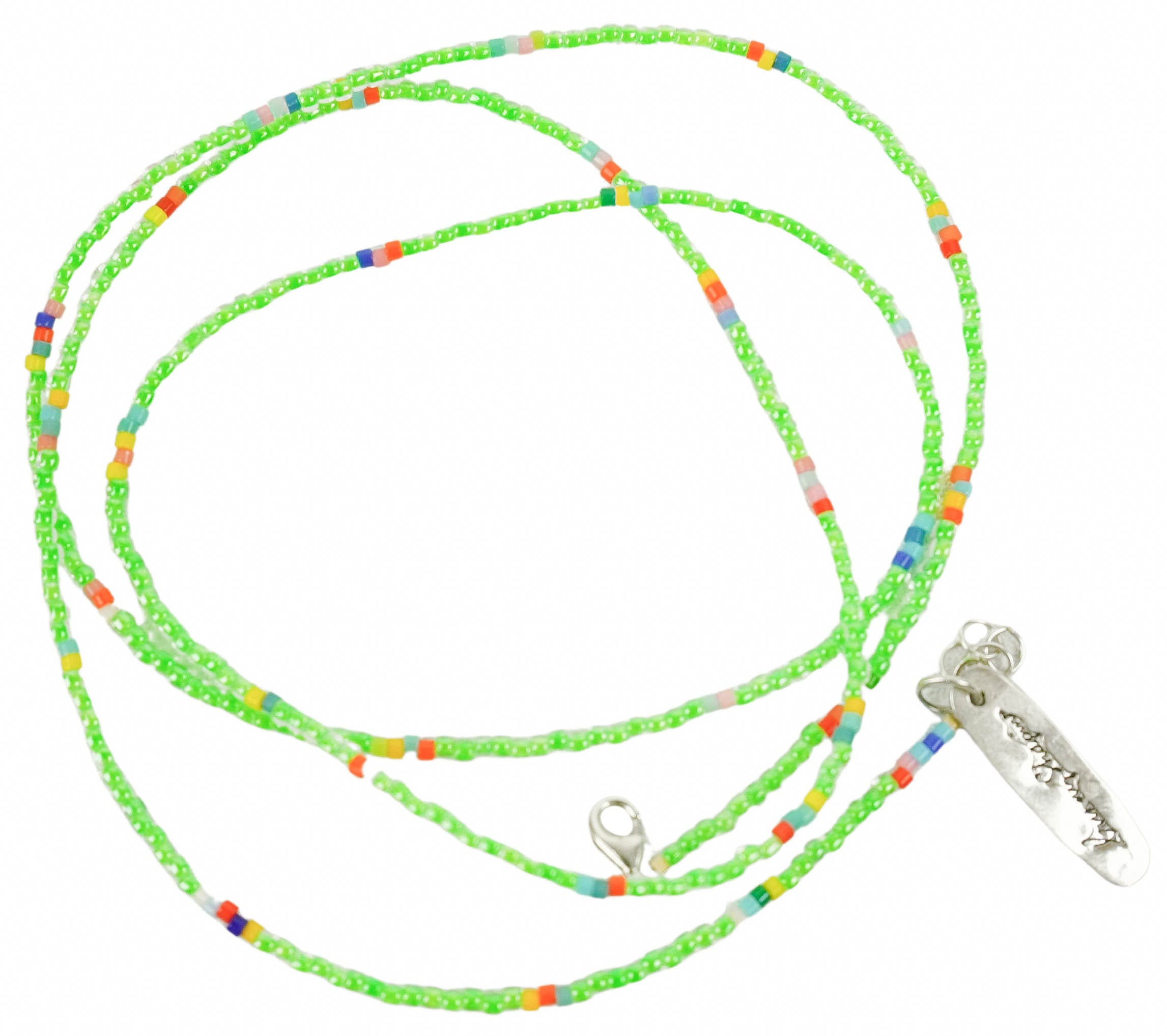 Bunny Shapiro Sevi Wrap Bracelet in Neon Green