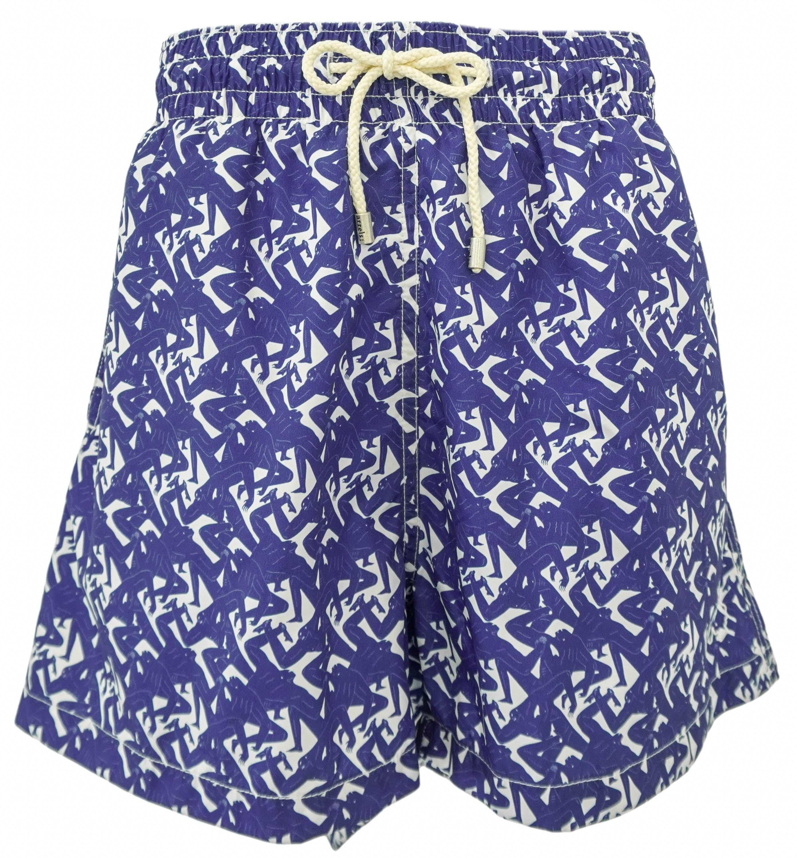 Arrels Classic Swim Shorts in Blue Cashing Figures