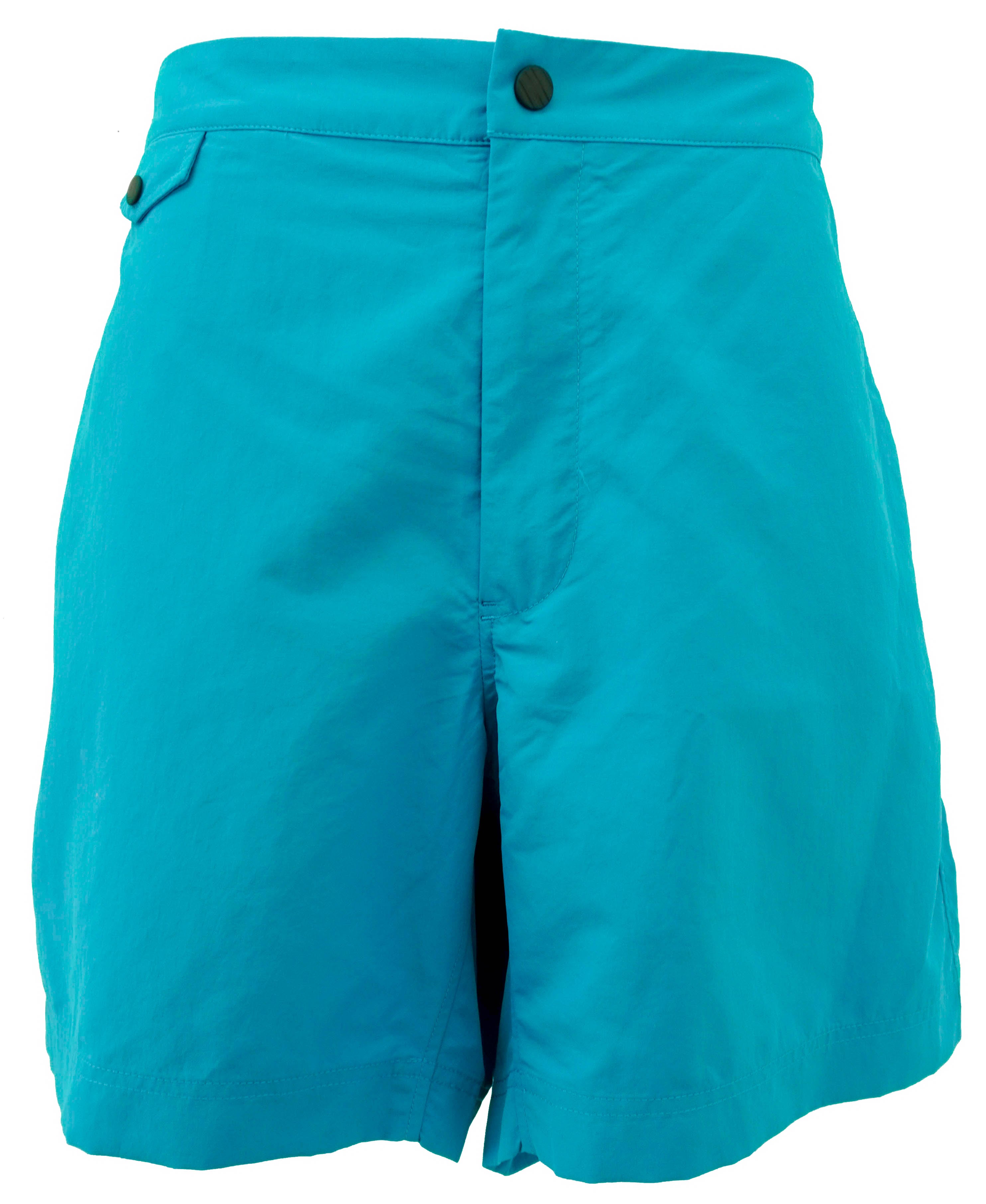 Billy Reid Hybrid Swim Shorts in Tropic Blue