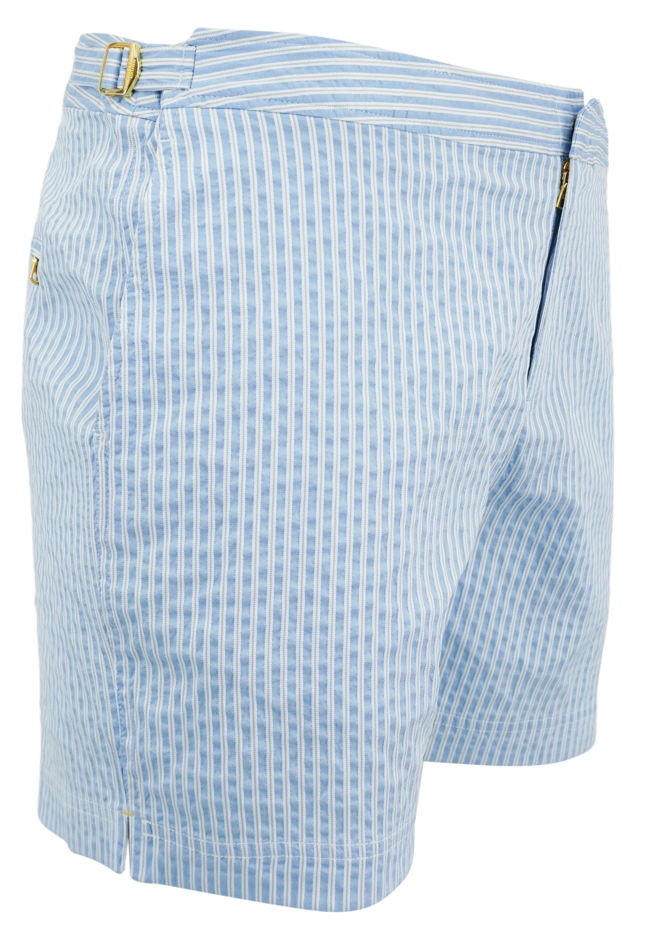 Orlebar Brown Striped Swim Shorts in Baby Blue 4 Orlebar Brown Striped Swim Shorts in Baby Blue