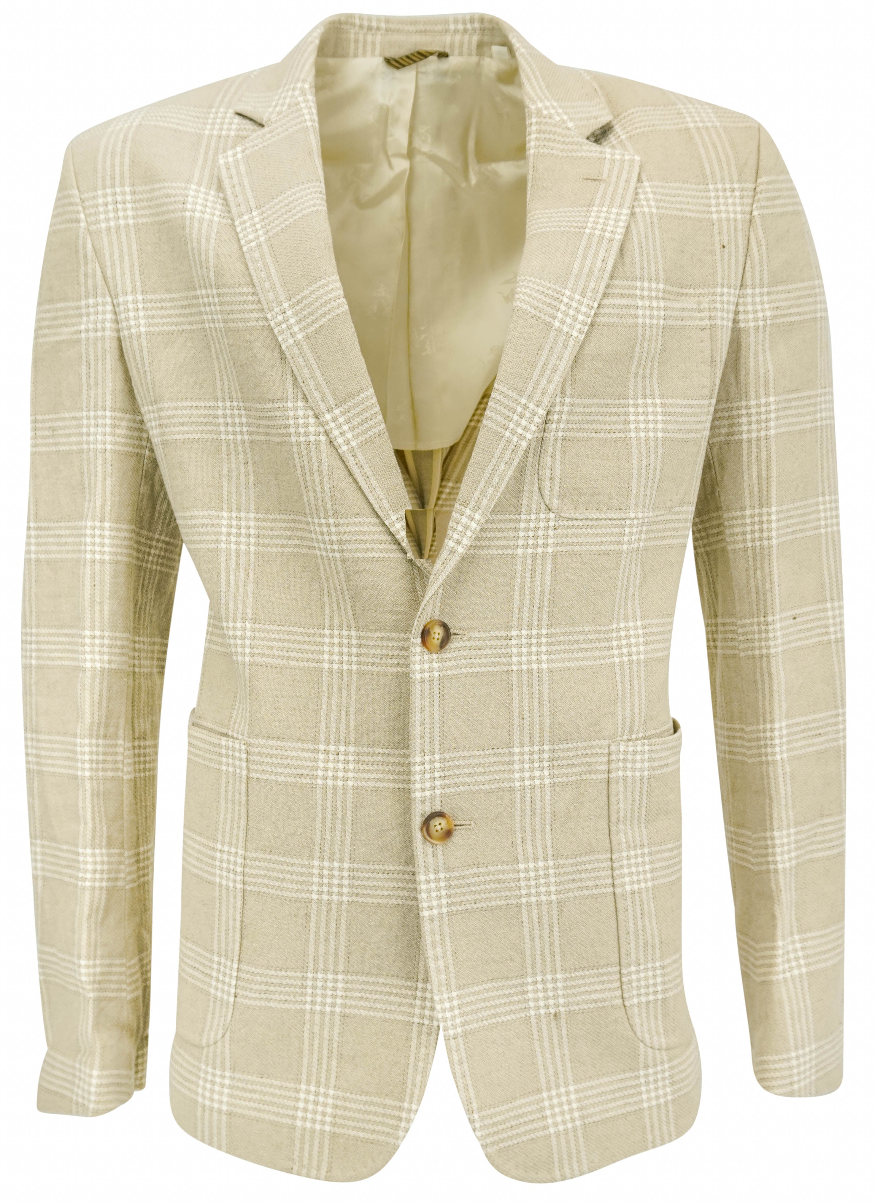 Billy Reid Archie Jacket in Tan/Natural