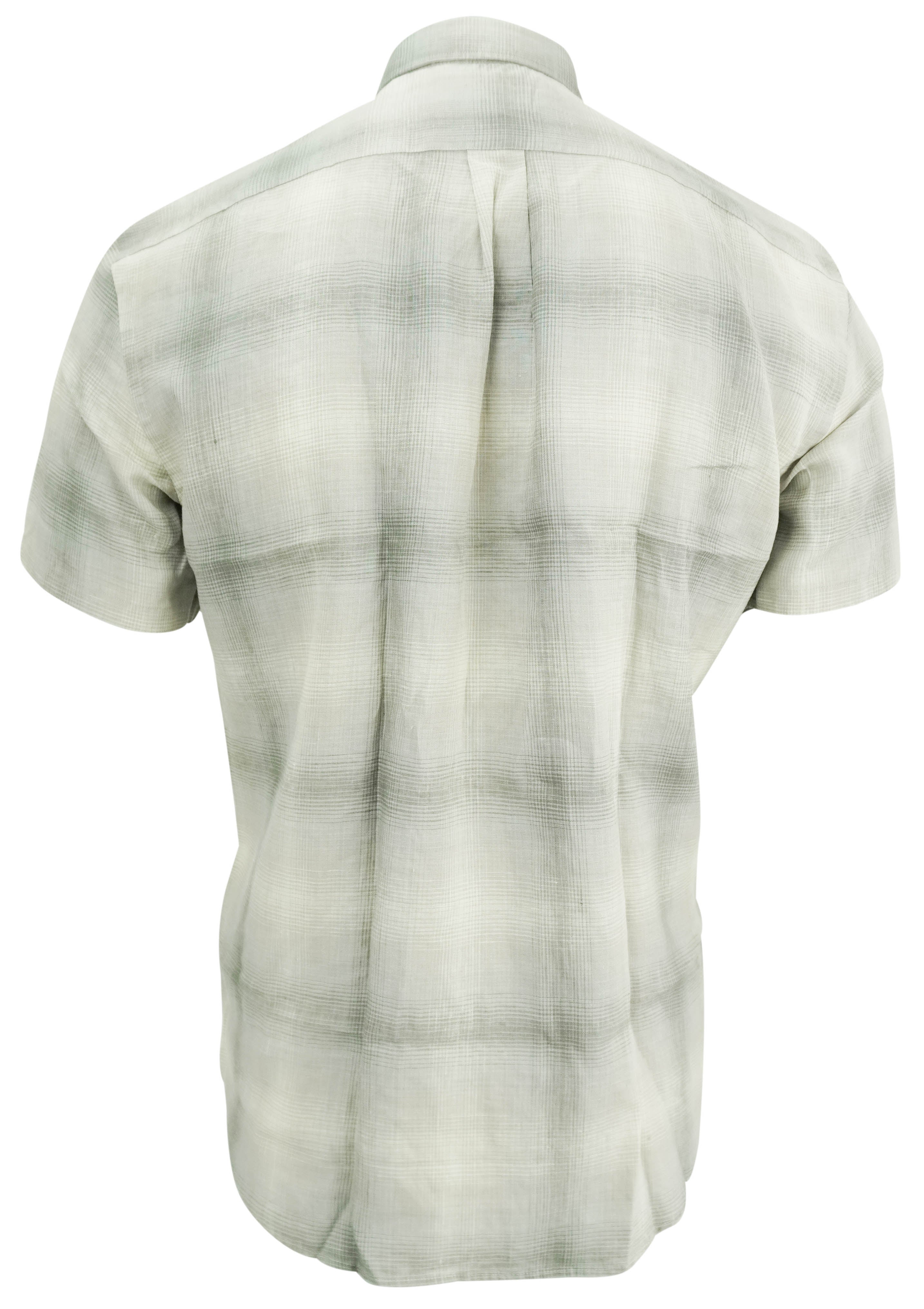 Billy Reid Tuscumbia Shirt in Oyster/Grey 2 Billy Reid Tuscumbia Shirt in Oyster/Grey
