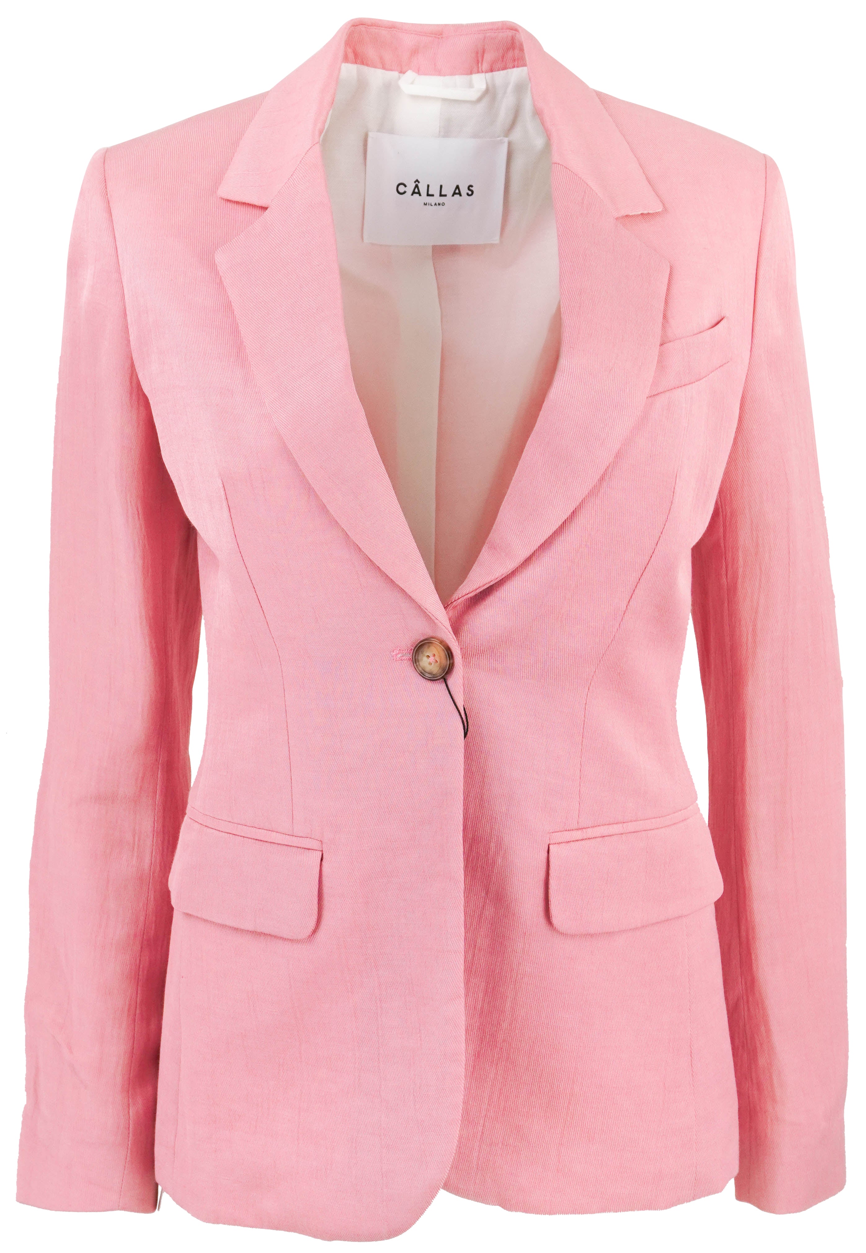 Callas James Blazer in Carnation