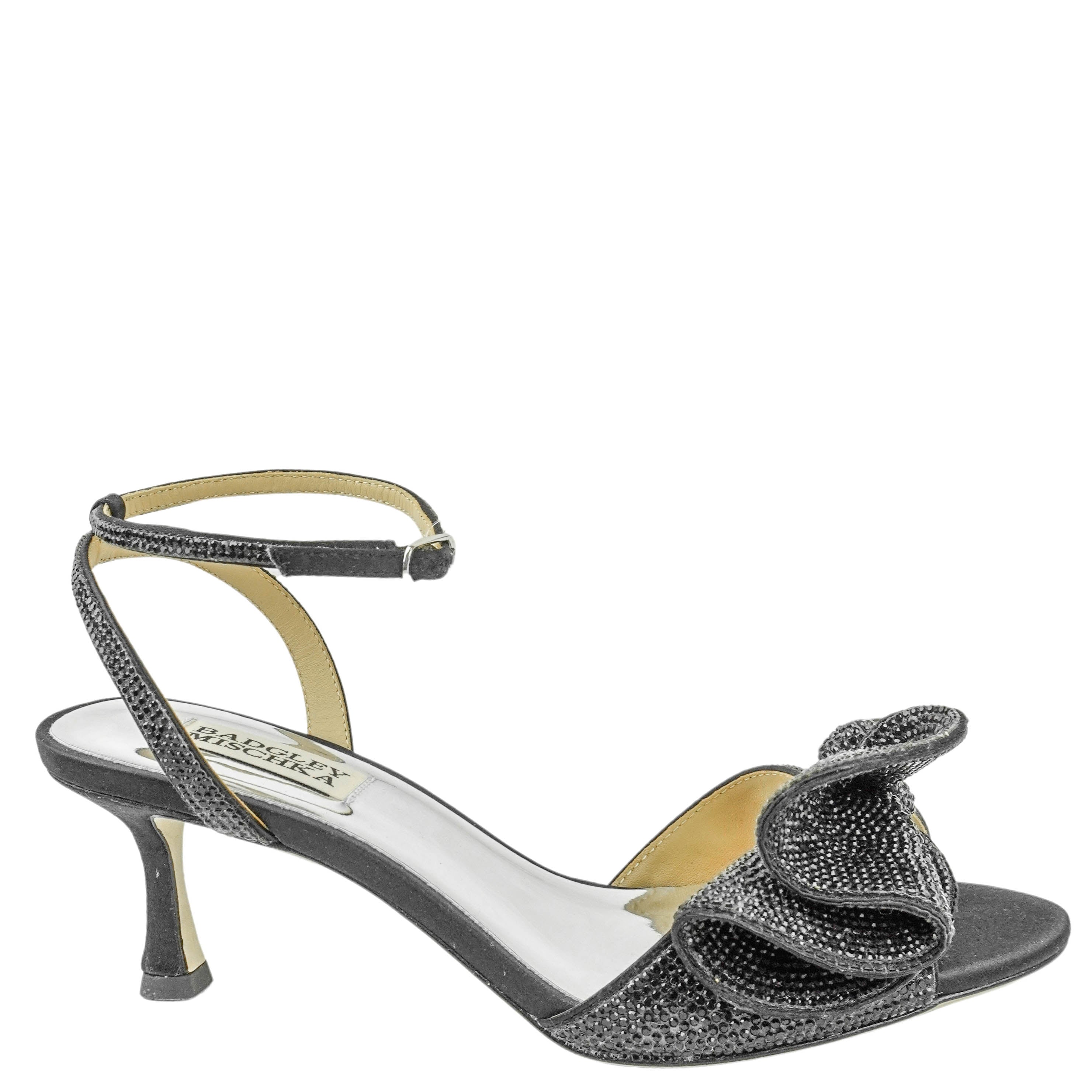 Badgley Mischka Embellished Heels in Black
