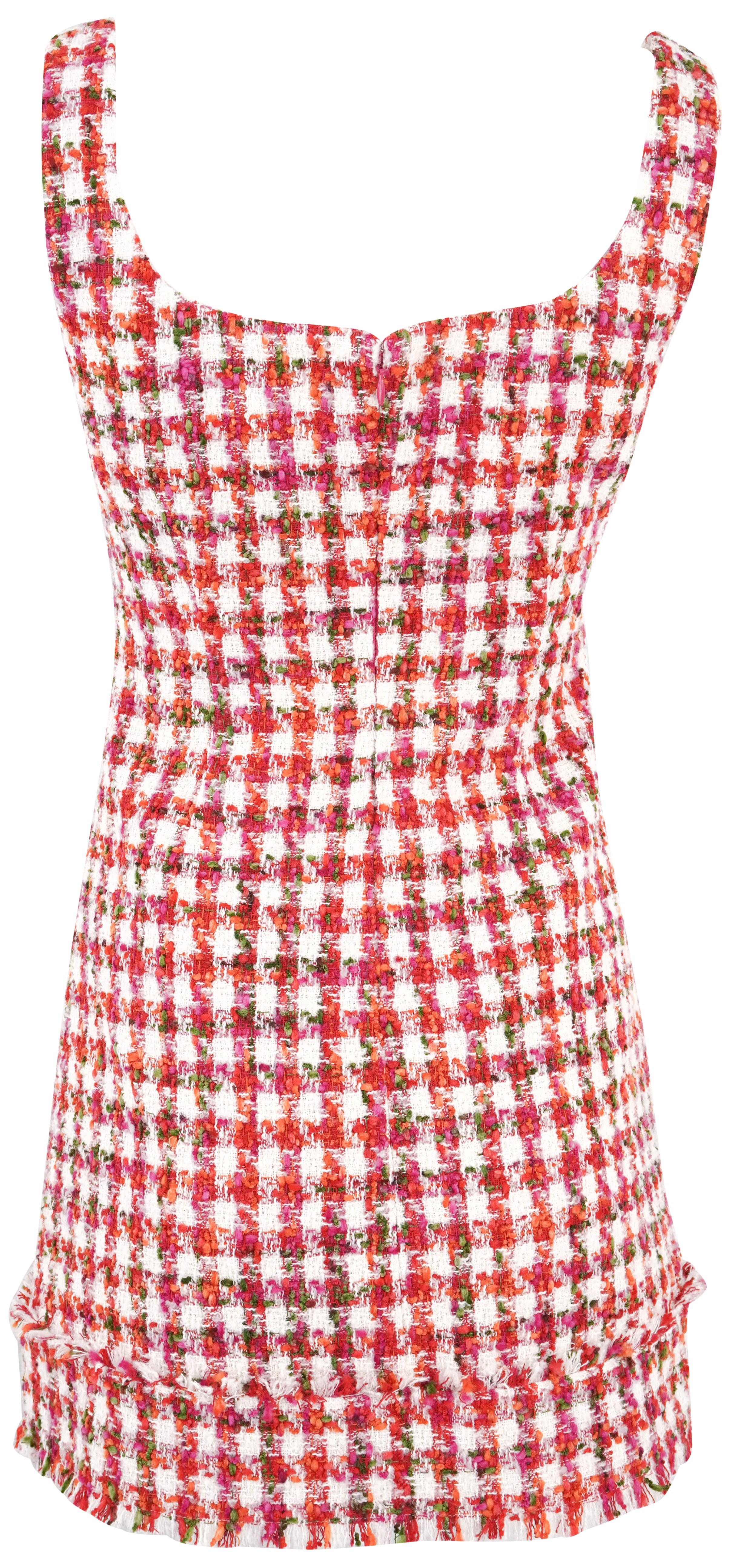 Cara Cara Evora Dress in Red Ivory 2 Cara Cara Evora Dress in Red Ivory