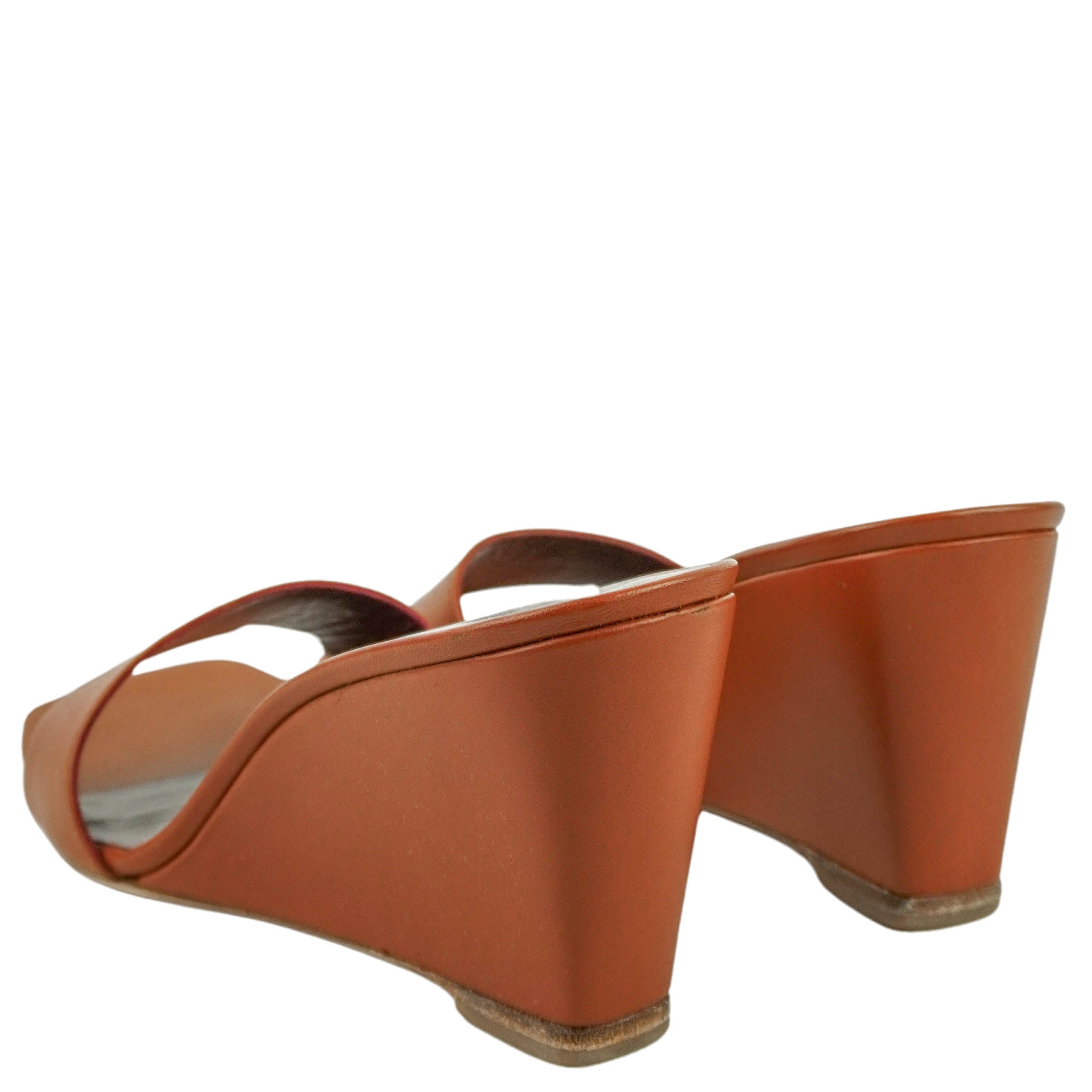 Staud Billie Wedge in Tan 4 Staud Billie Wedge in Tan