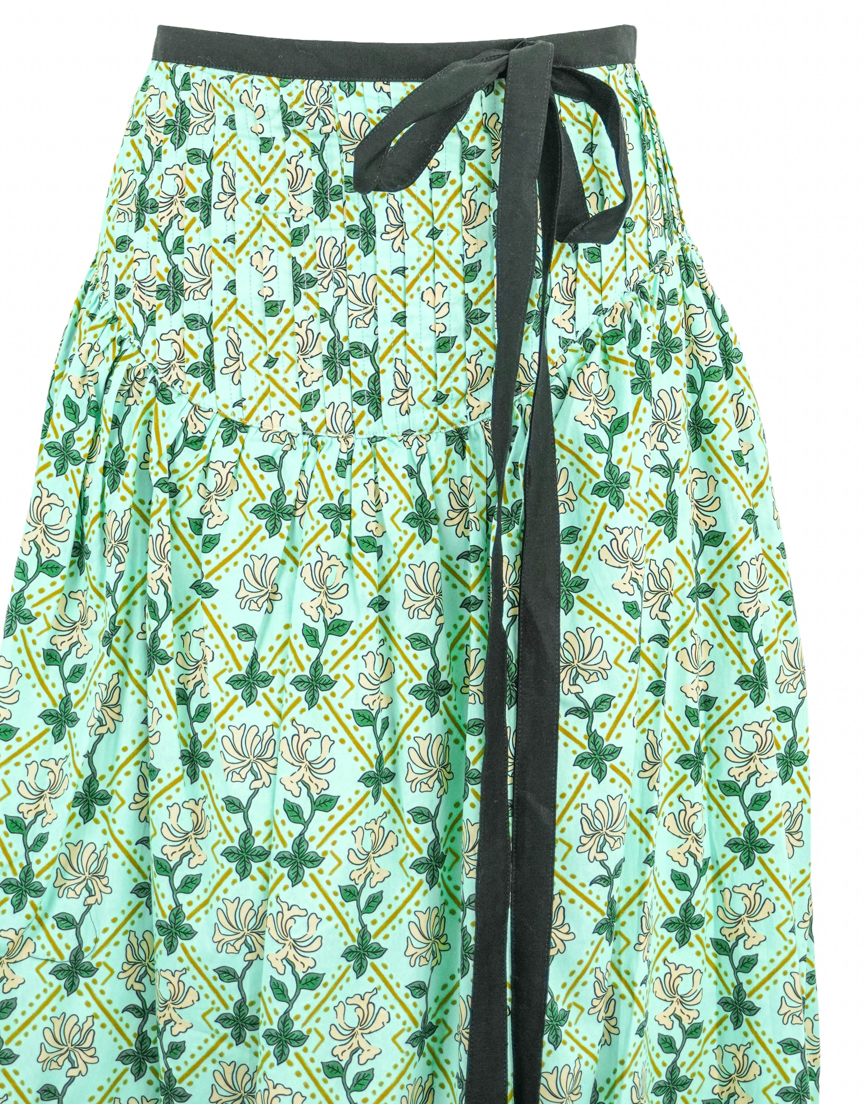 Agua Bendita Alcachofa Maxi Skirt in Multicolor