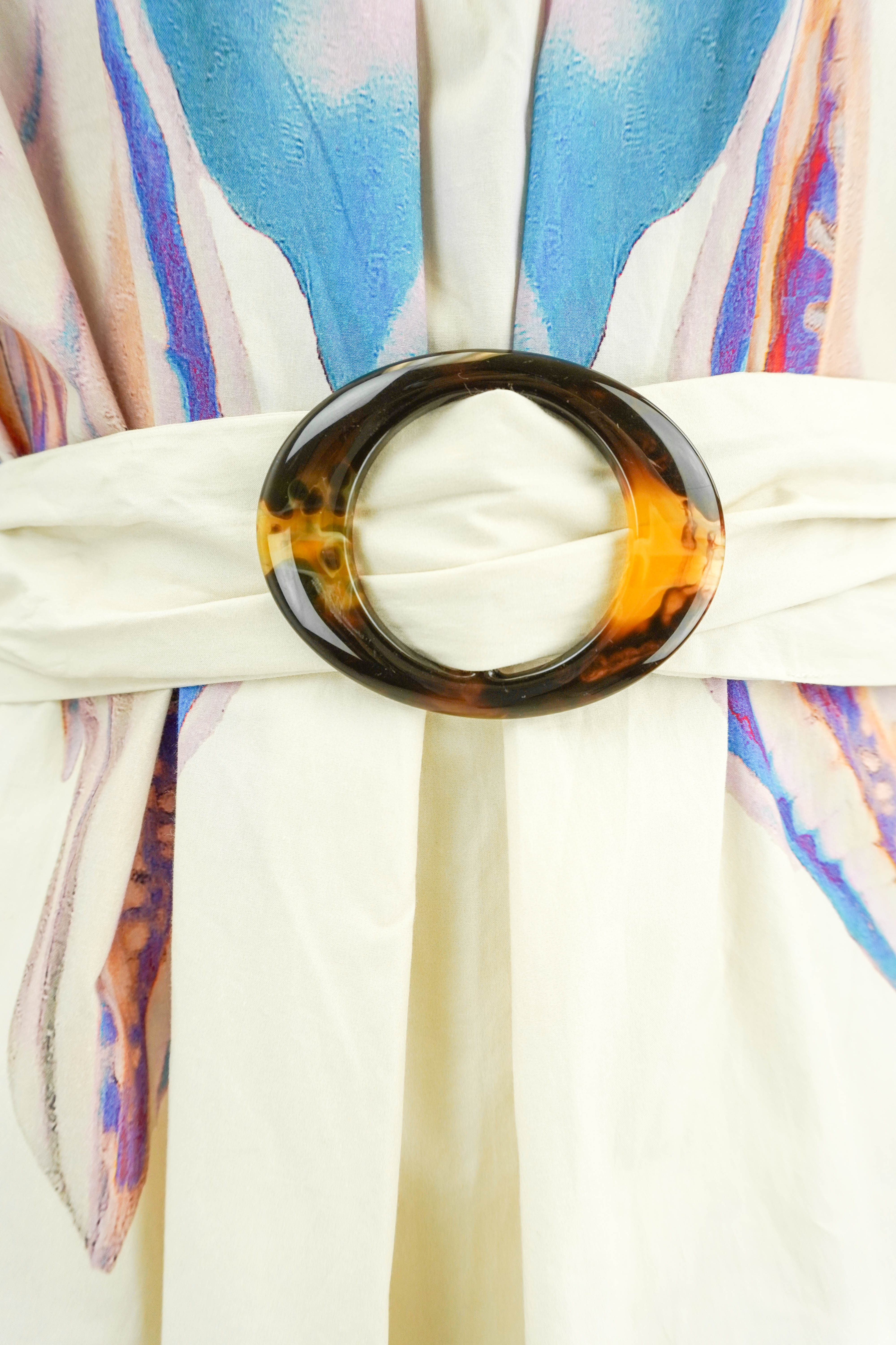 Carolina K Inae Dress in Surreal Shell