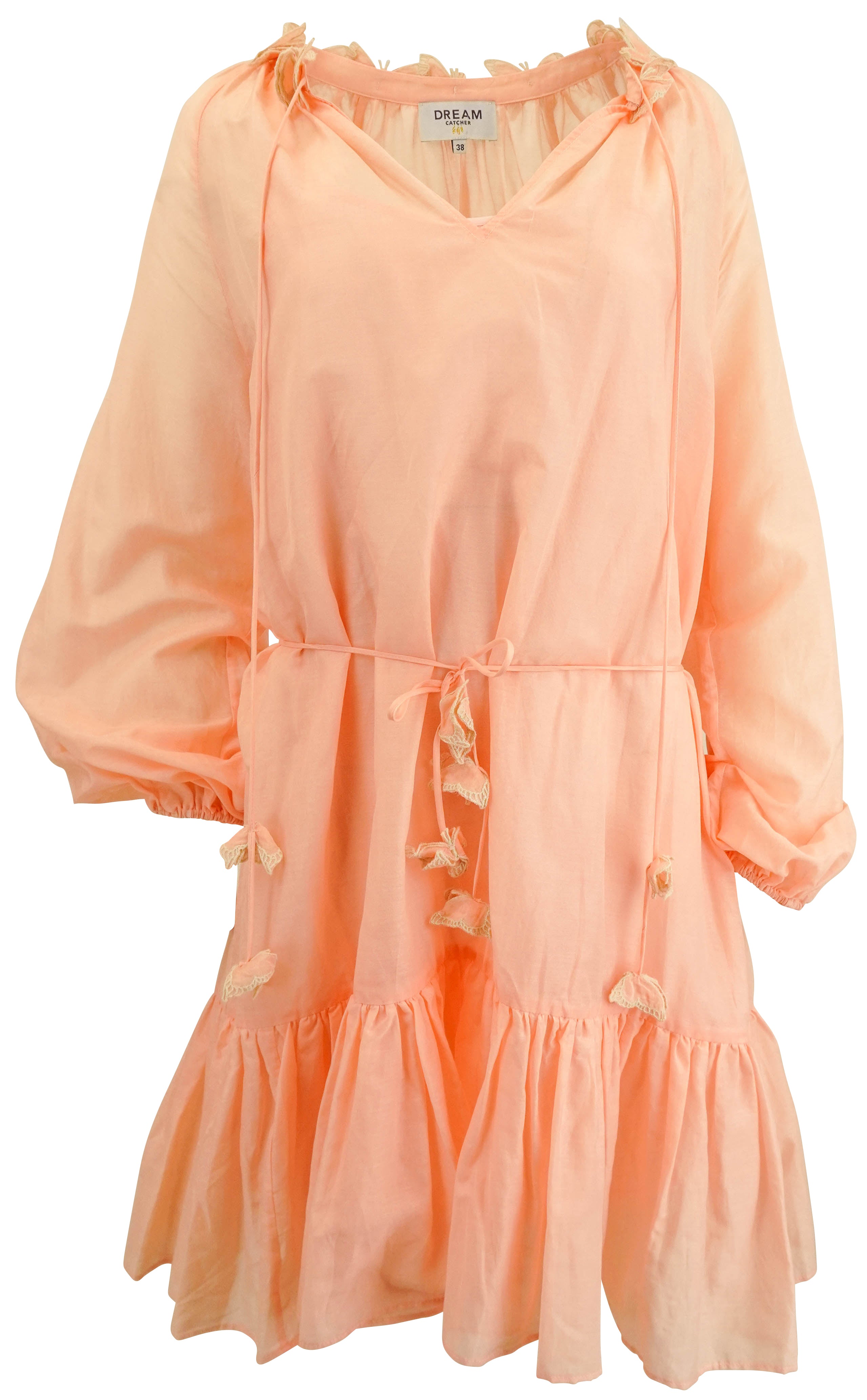 Dream Catcher Joelle Dress in Salmon 1 Dream Catcher Joelle Dress in Salmon
