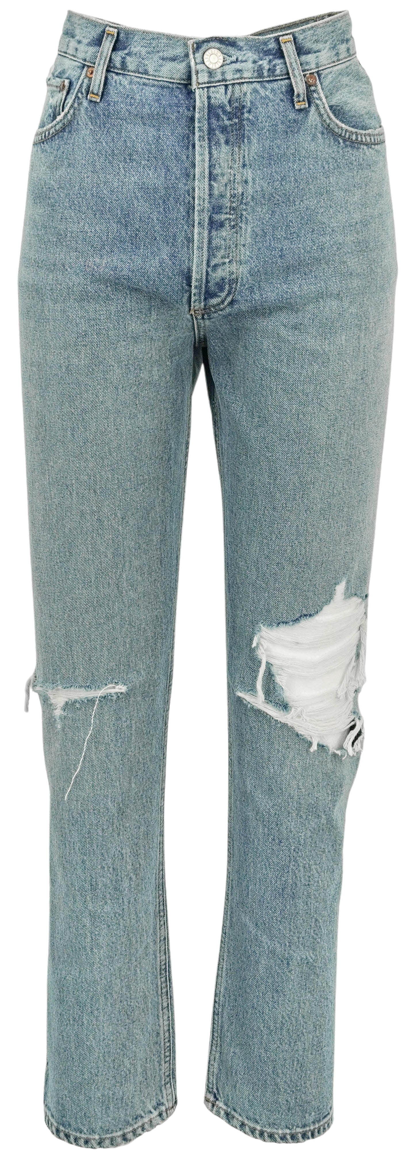 Agolde 90s Pinch Waist High Rise Denim in Backdrop