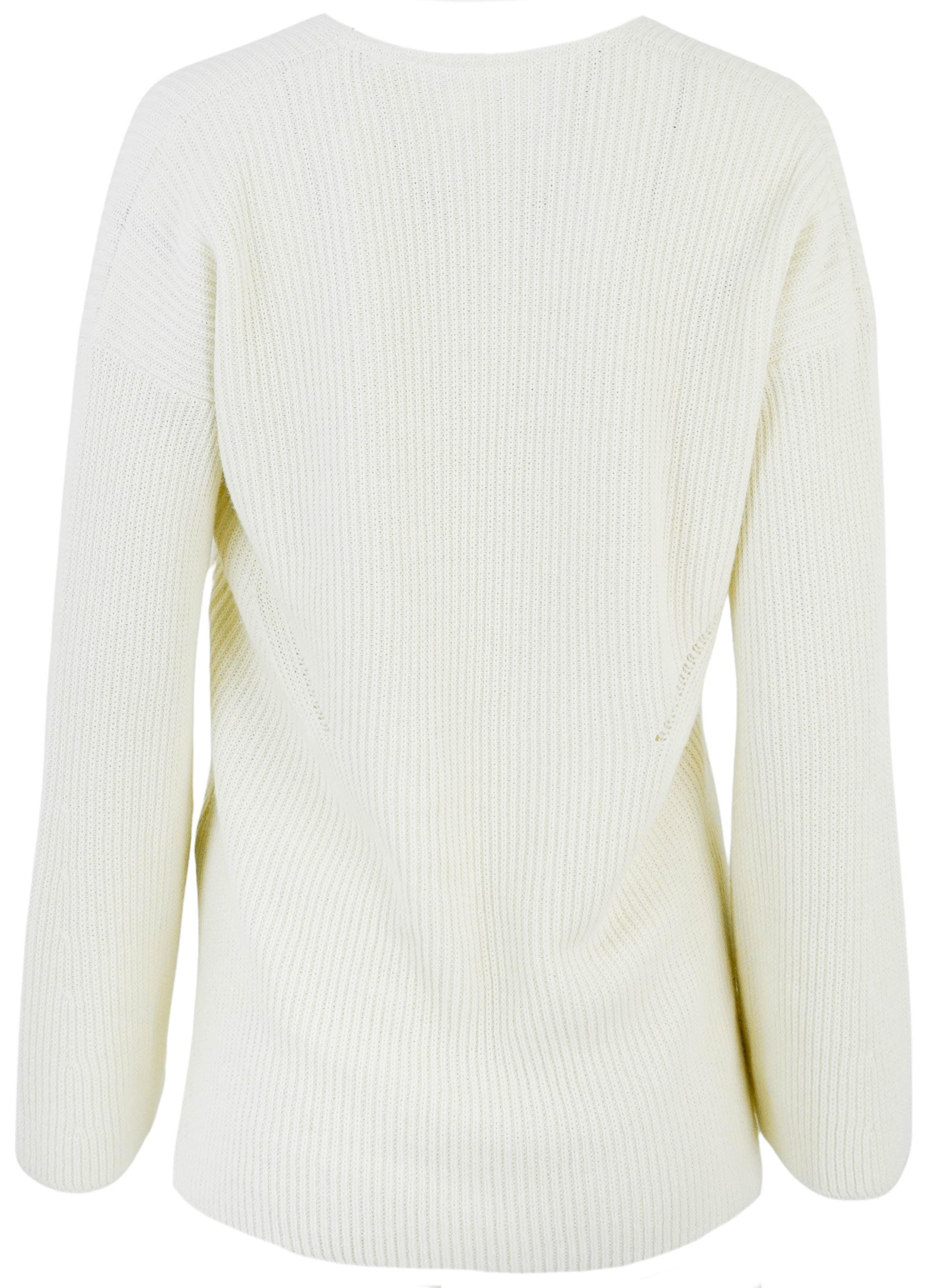 Billy Reid Beach Tunic Sweater in Tinted White 2 Billy Reid Beach Tunic Sweater in Tinted White