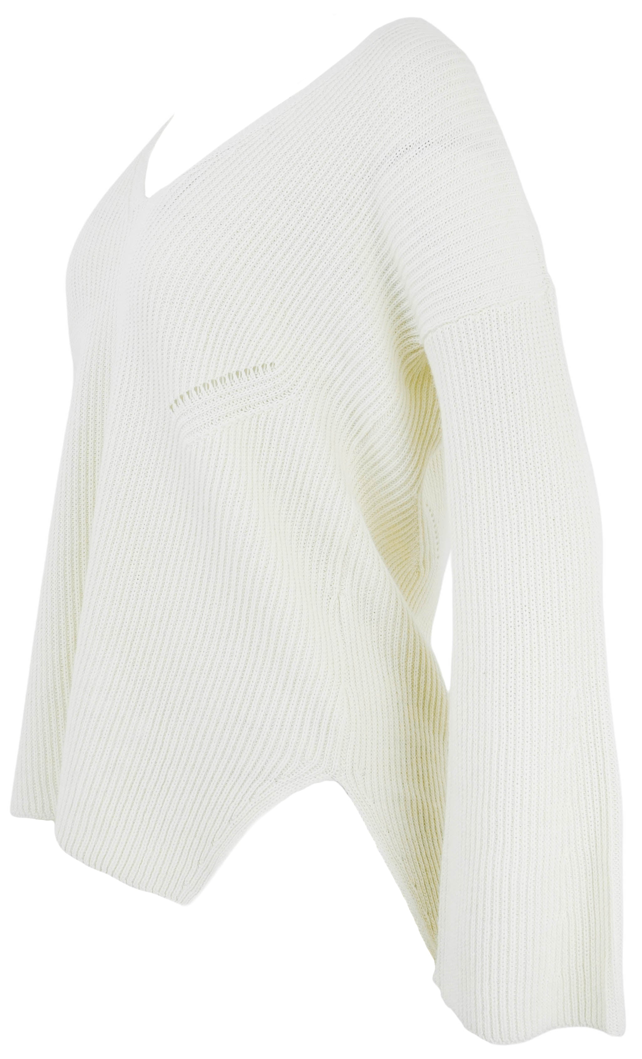 Billy Reid Beach Tunic Sweater in Tinted White 3 Billy Reid Beach Tunic Sweater in Tinted White