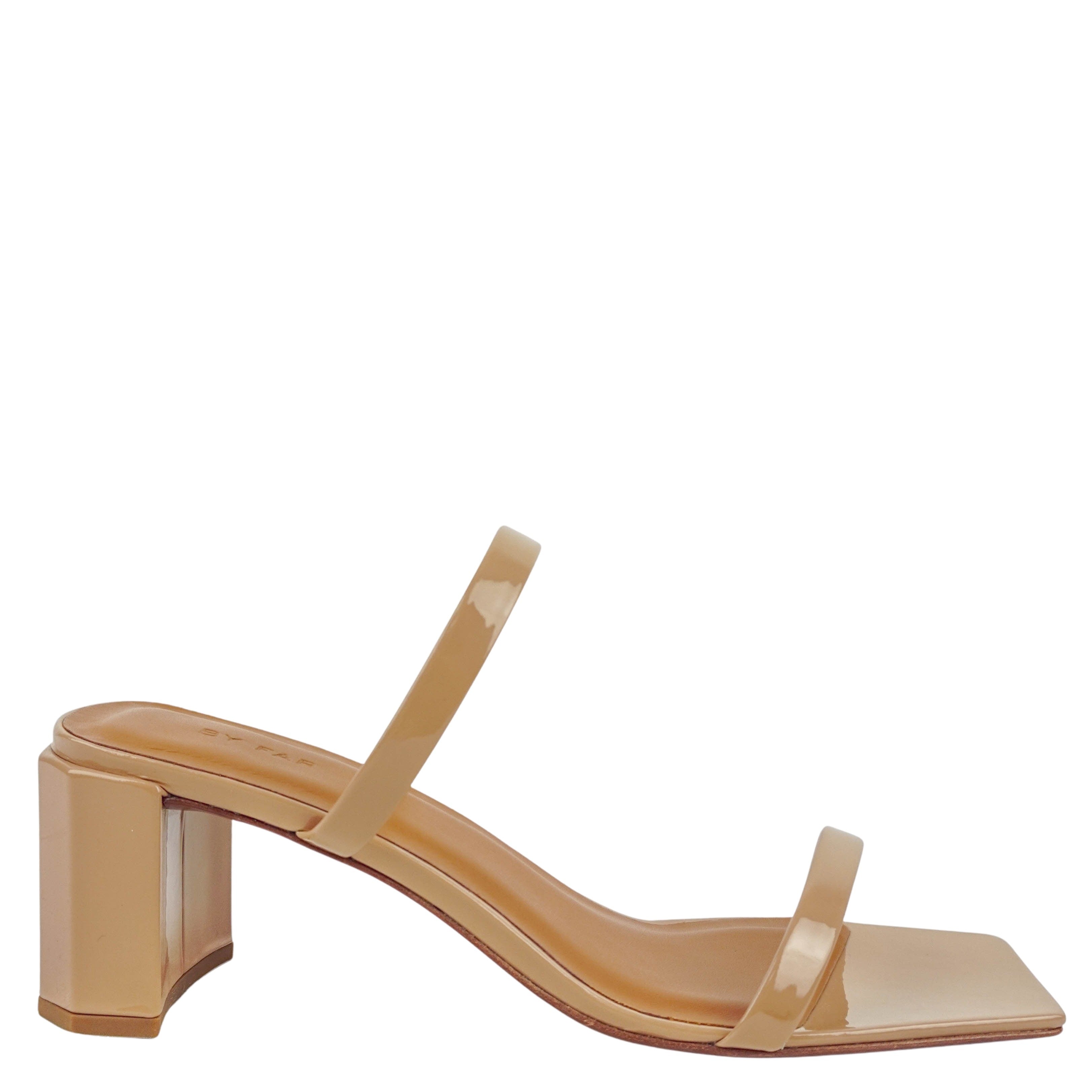 By Far Tanya Sandals in Nude
