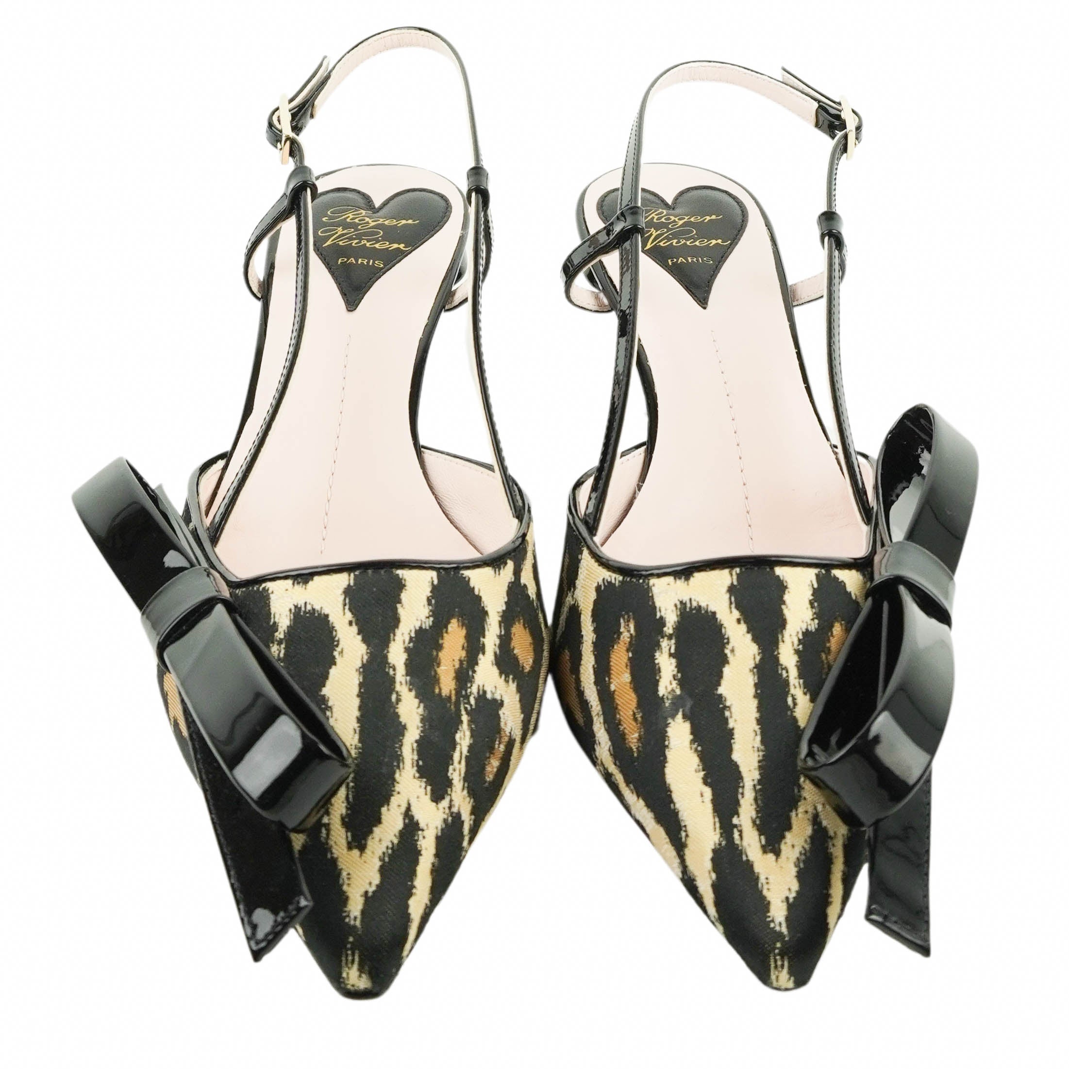 Roger Vivier Slingback Heels in Leopard 3 Roger Vivier Slingback Heels in Leopard