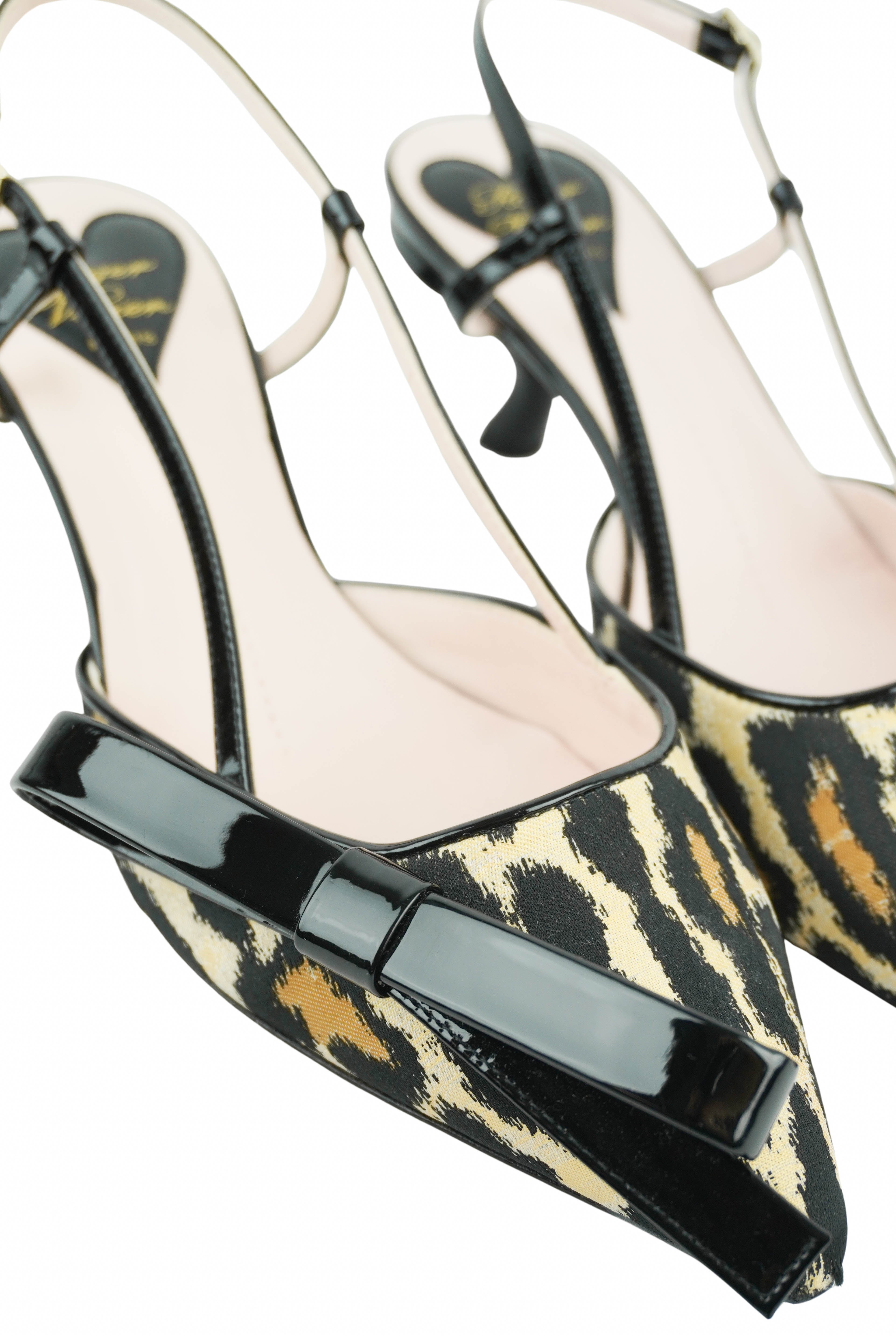 Roger Vivier Slingback Heels in Leopard 6 Roger Vivier Slingback Heels in Leopard