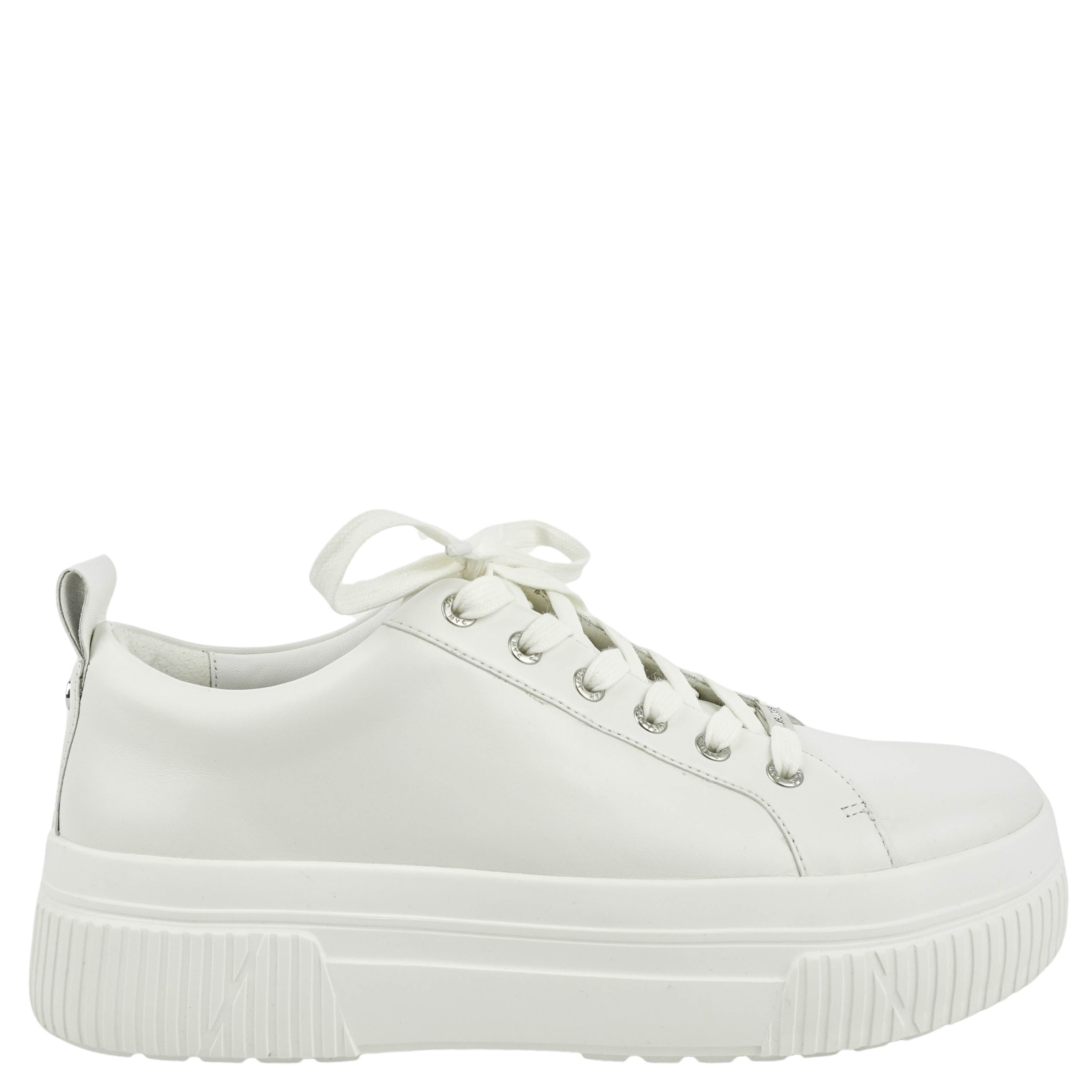 J/Slides West Leather Sneakers in White
