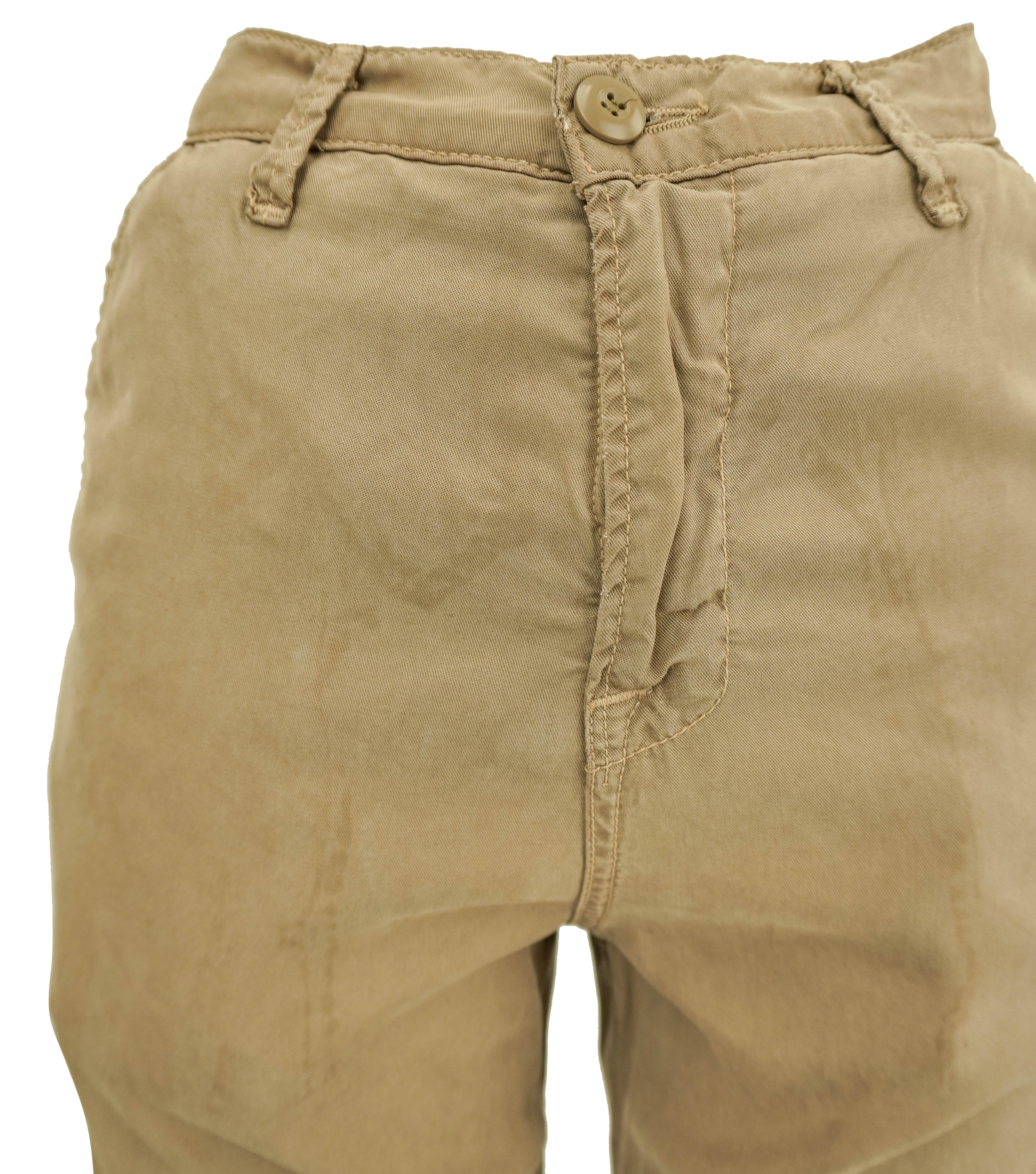 NSF Split Hem Trousers in Khaki