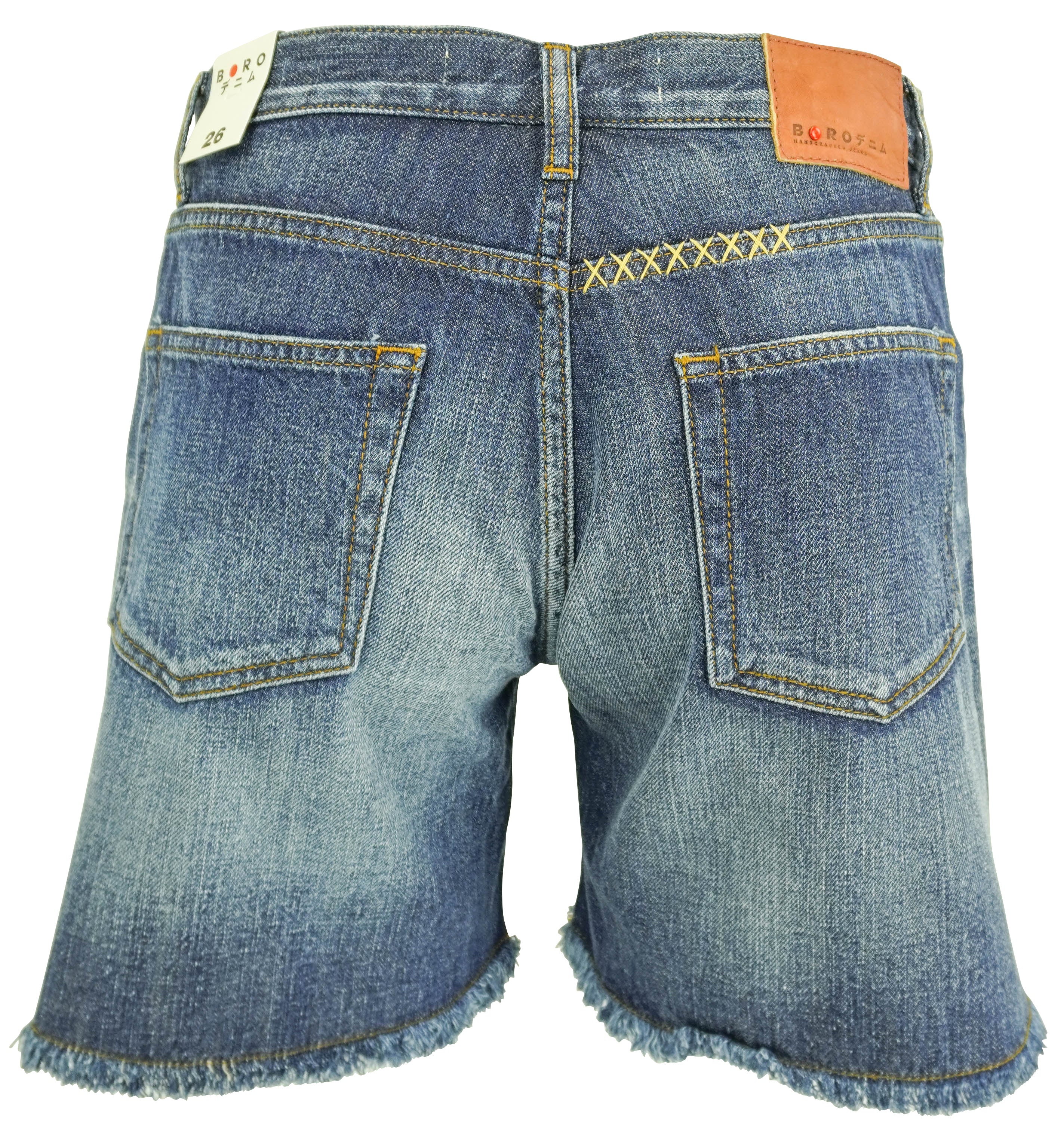 Boro Matsumoto Denim Shorts in Walk With Me 2 Boro Matsumoto Denim Shorts in Walk With Me