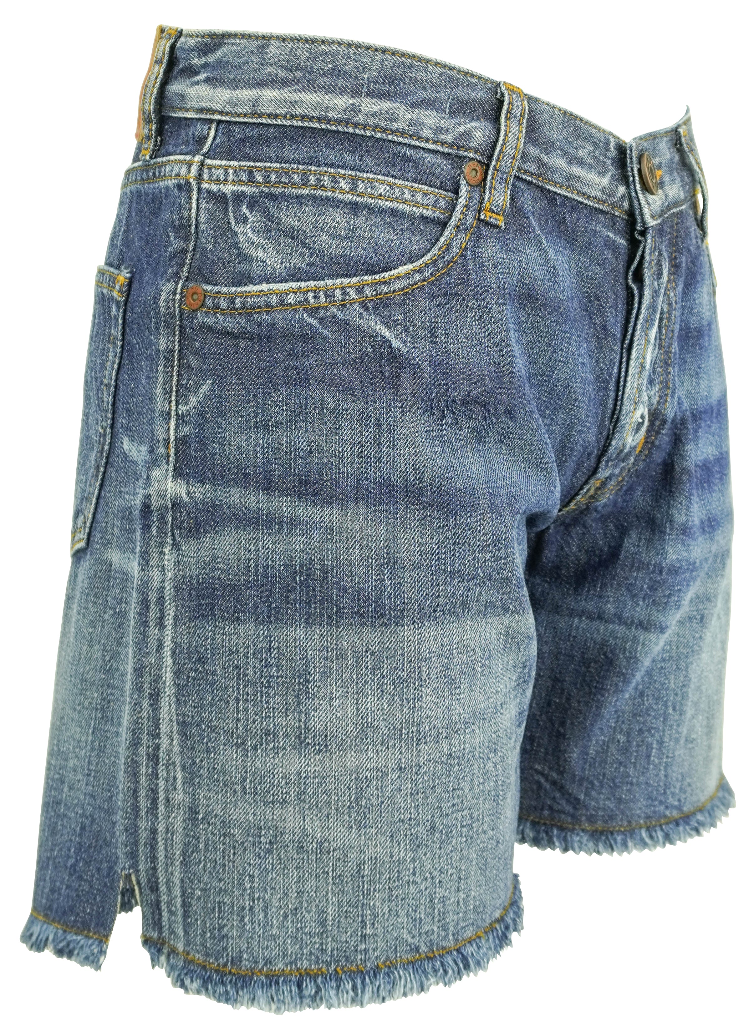 Boro Matsumoto Denim Shorts in Walk With Me 3 Boro Matsumoto Denim Shorts in Walk With Me