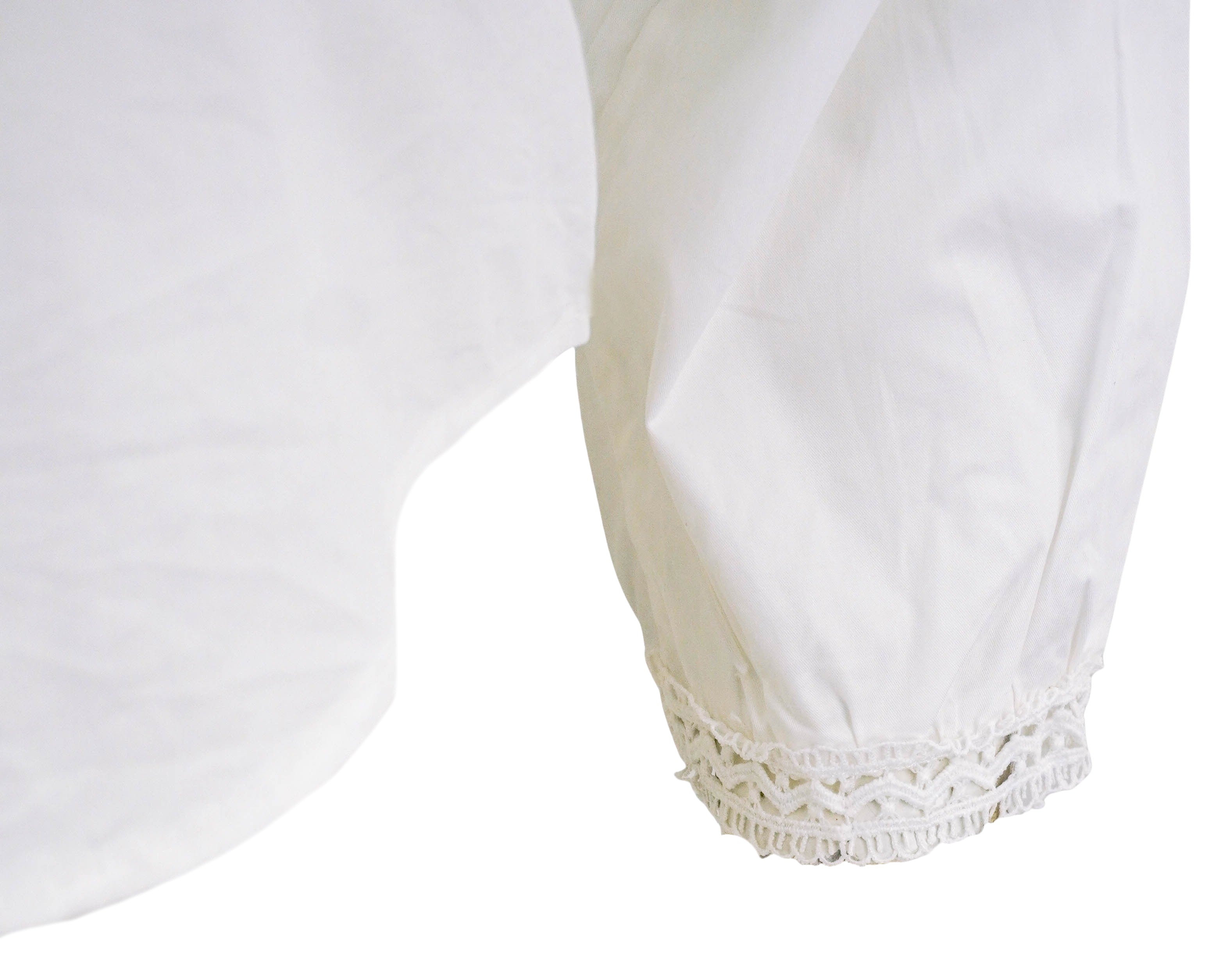 The Shirt Ruffle Front Blouse in White 5 The Shirt Ruffle Front Blouse in White
