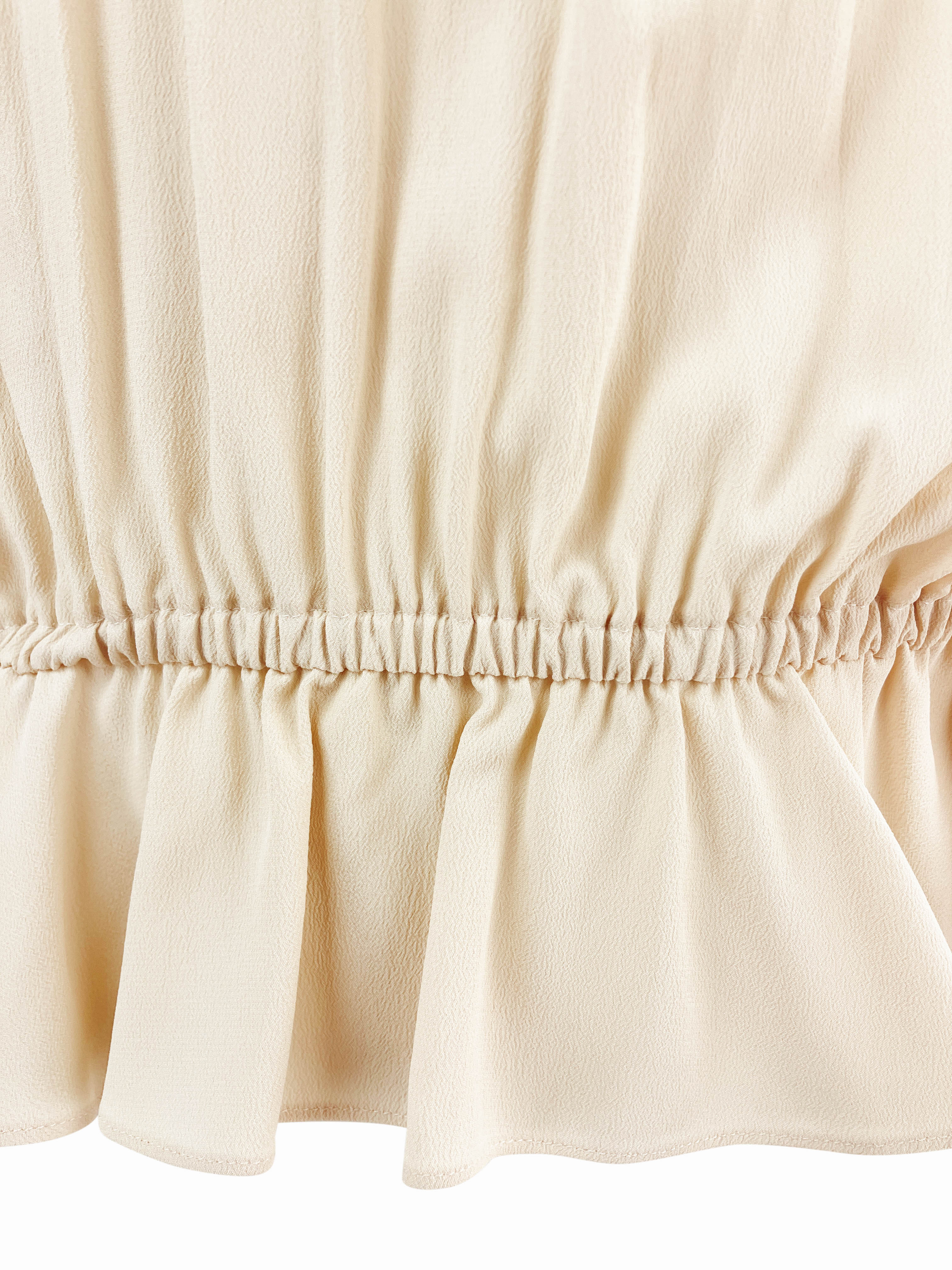 Celine Guipure Blouse in Vanilla 5 Celine Guipure Blouse in Vanilla