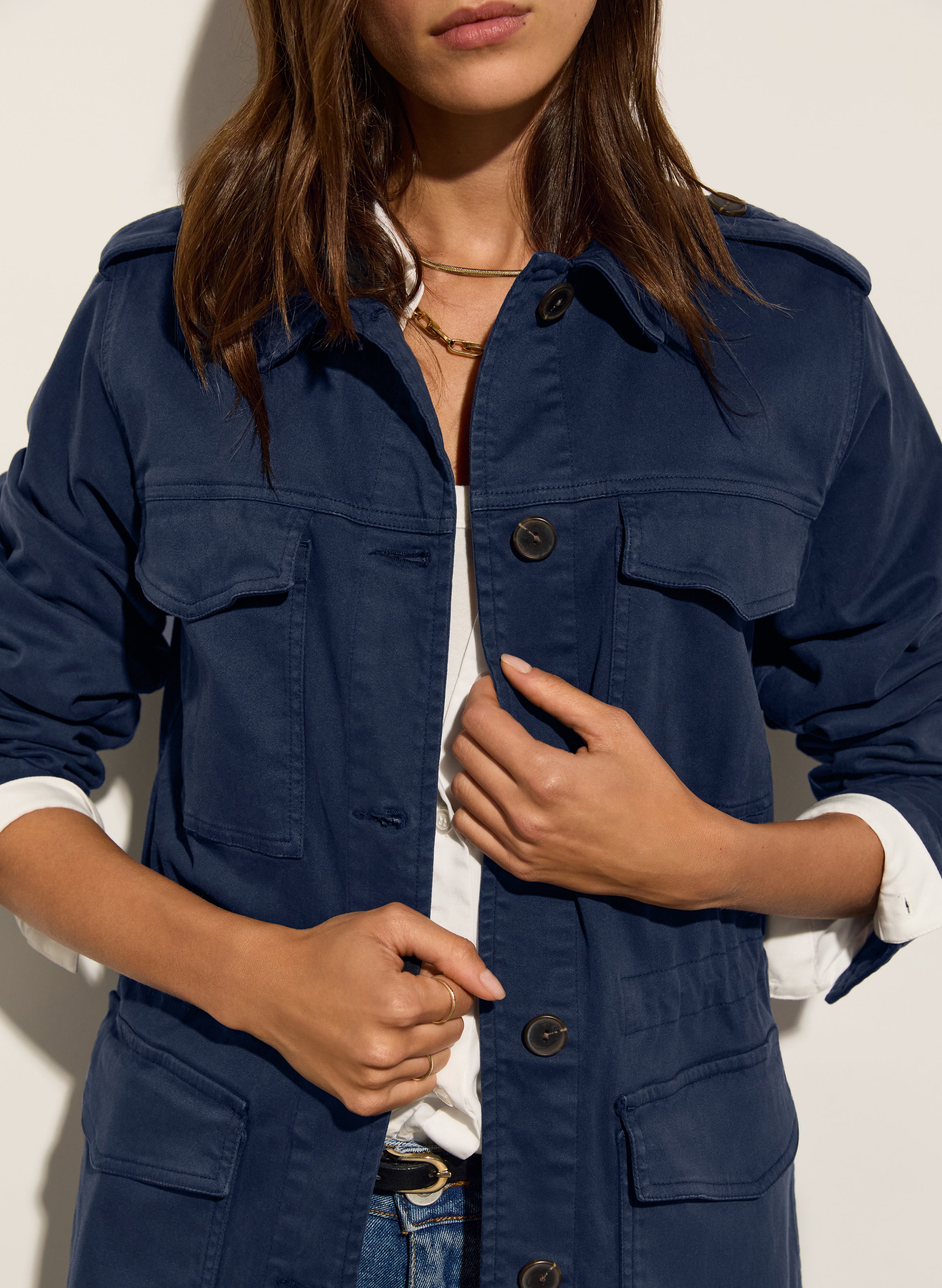 Drake Organic Cotton Utility Jacket 2 Drake Organic Cotton Utility Jacket