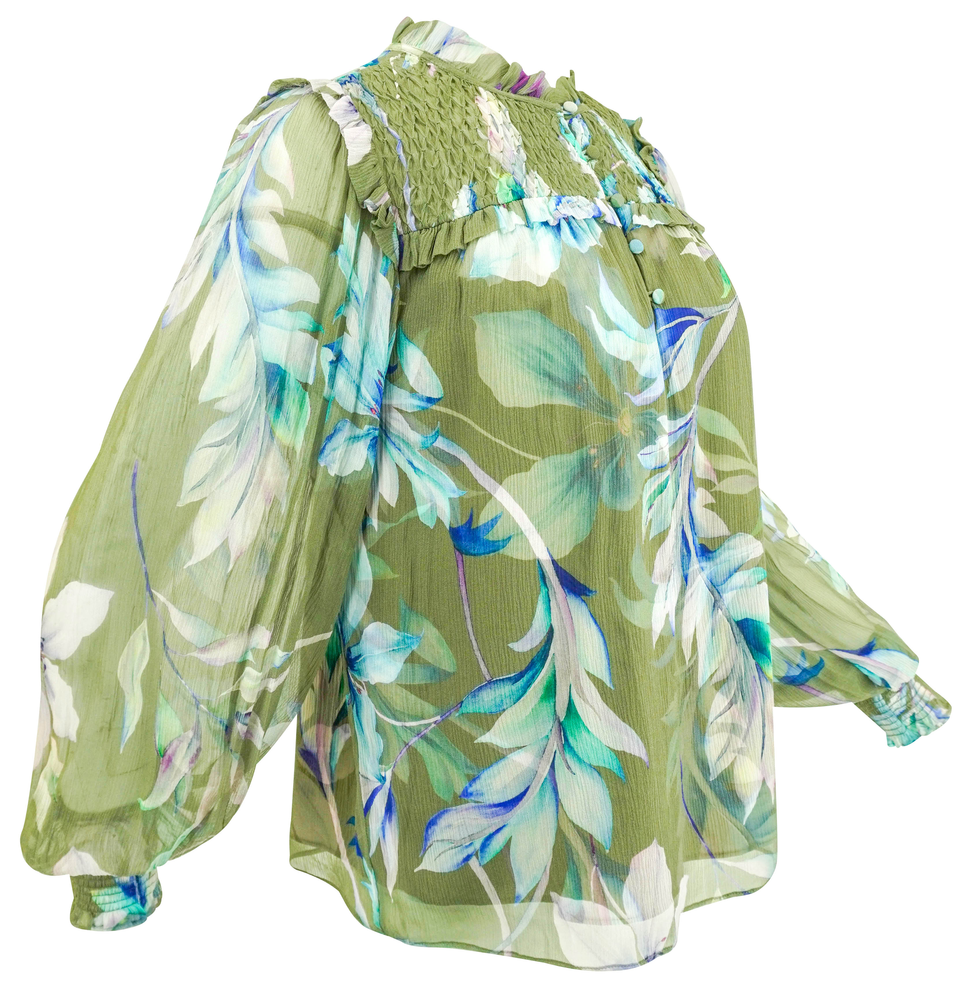 Christy Lynn Jasmine Top in Viridian Prism 3 Christy Lynn Jasmine Top in Viridian Prism