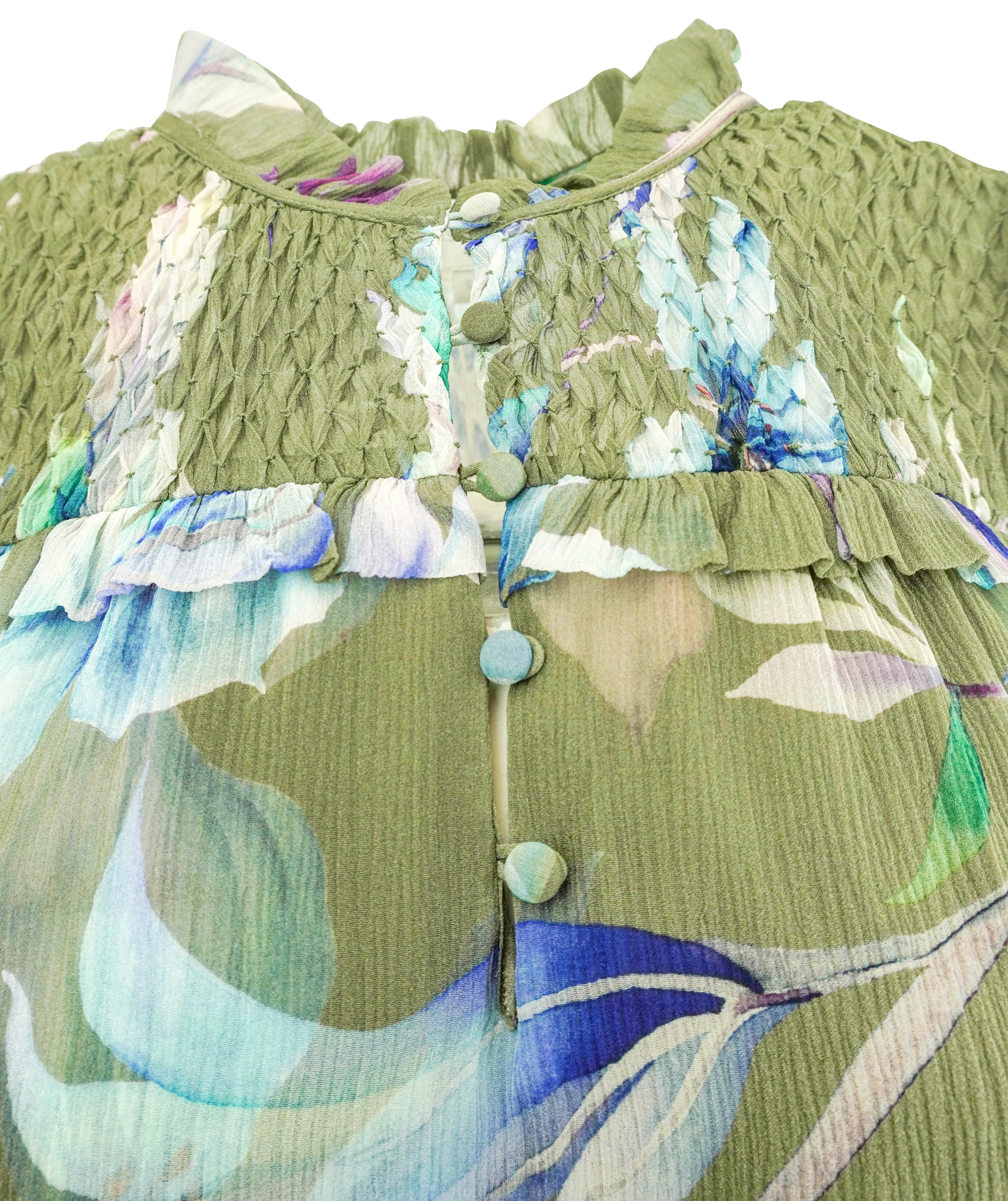 Christy Lynn Jasmine Top in Viridian Prism 4 Christy Lynn Jasmine Top in Viridian Prism