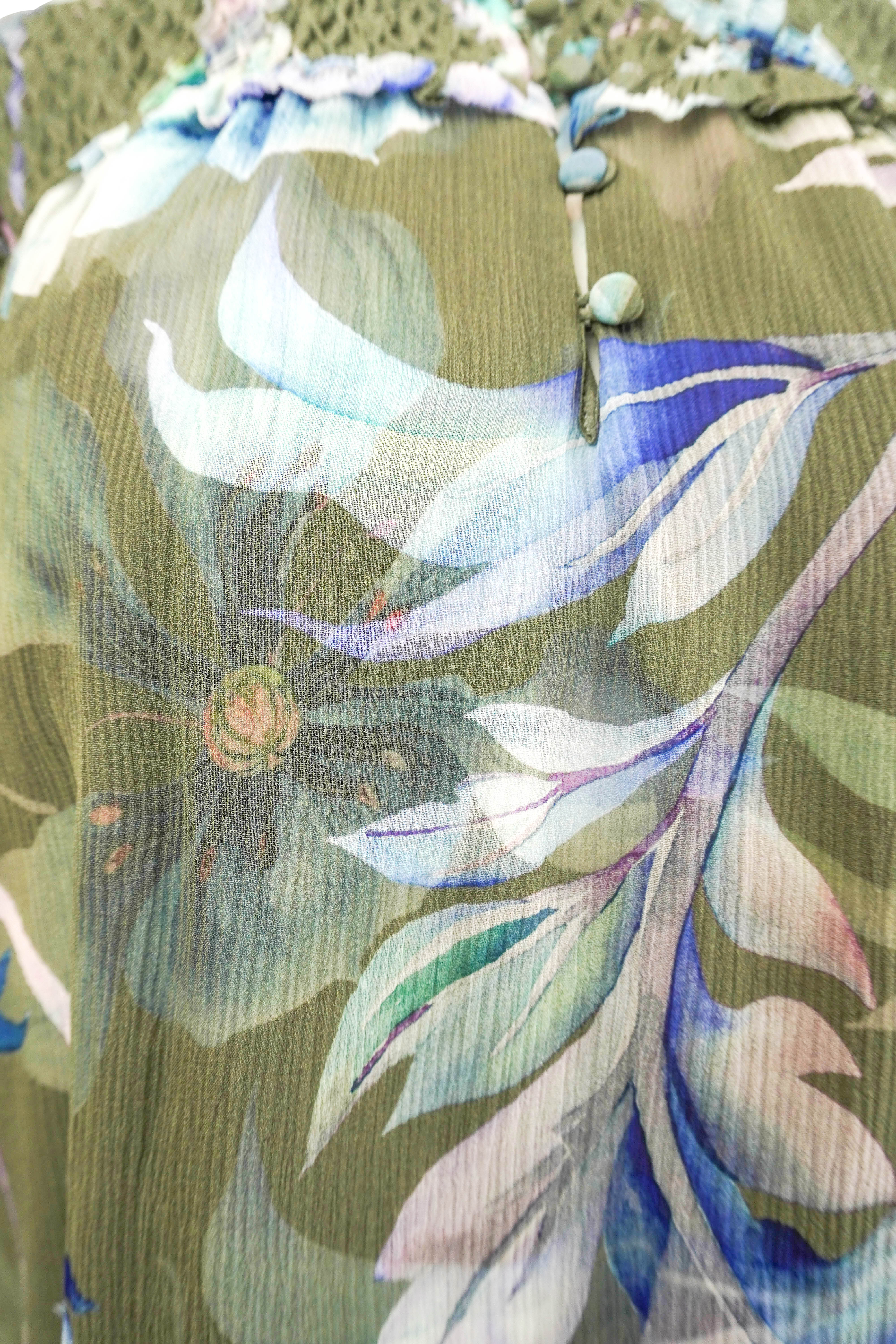 Christy Lynn Jasmine Top in Viridian Prism 6 Christy Lynn Jasmine Top in Viridian Prism