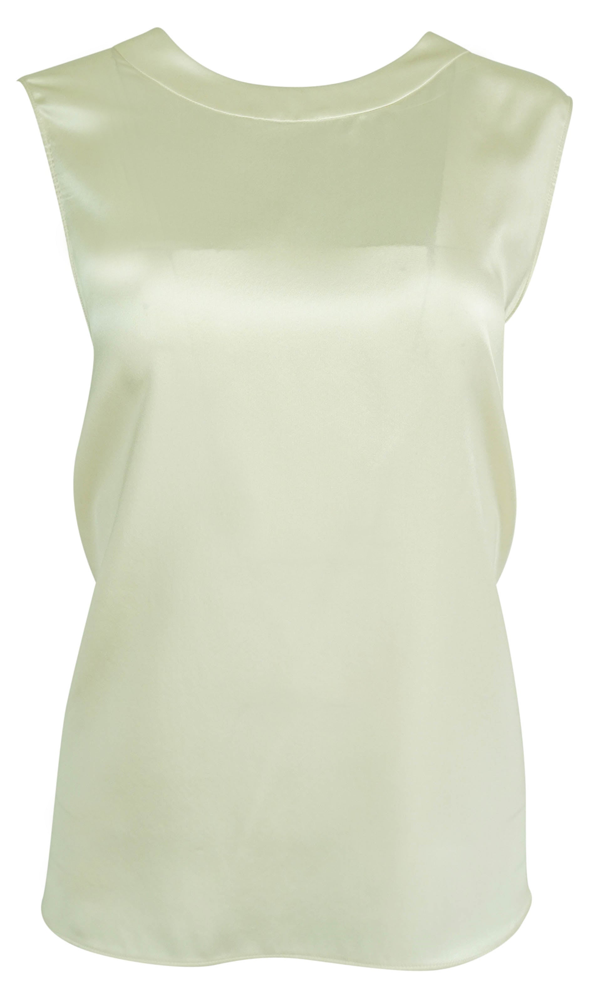 Nili Lotan Silk Sleeveless Top in Cream 2 Nili Lotan Silk Sleeveless Top in Cream