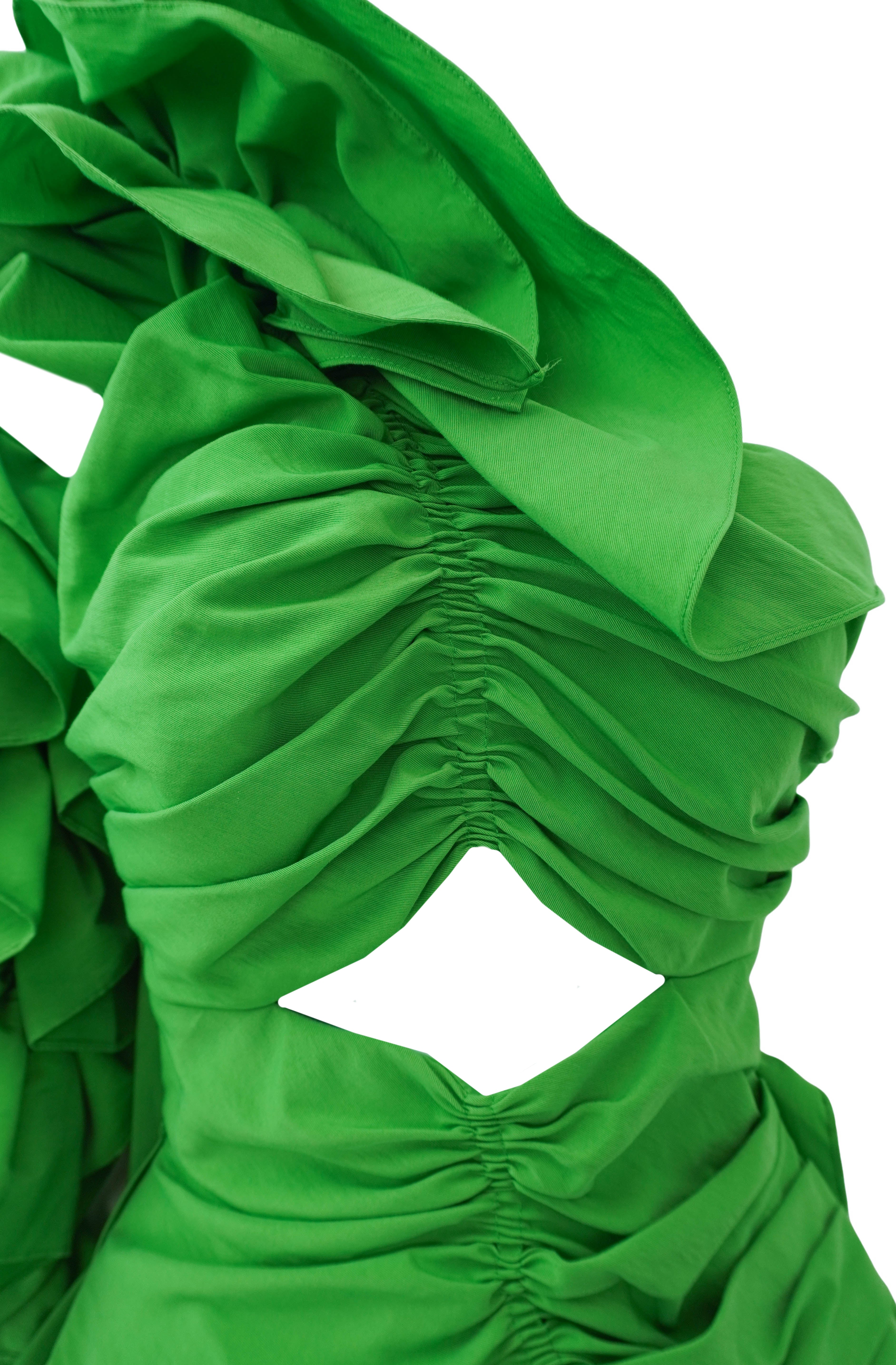 Aknvas Jagger Dress in Green