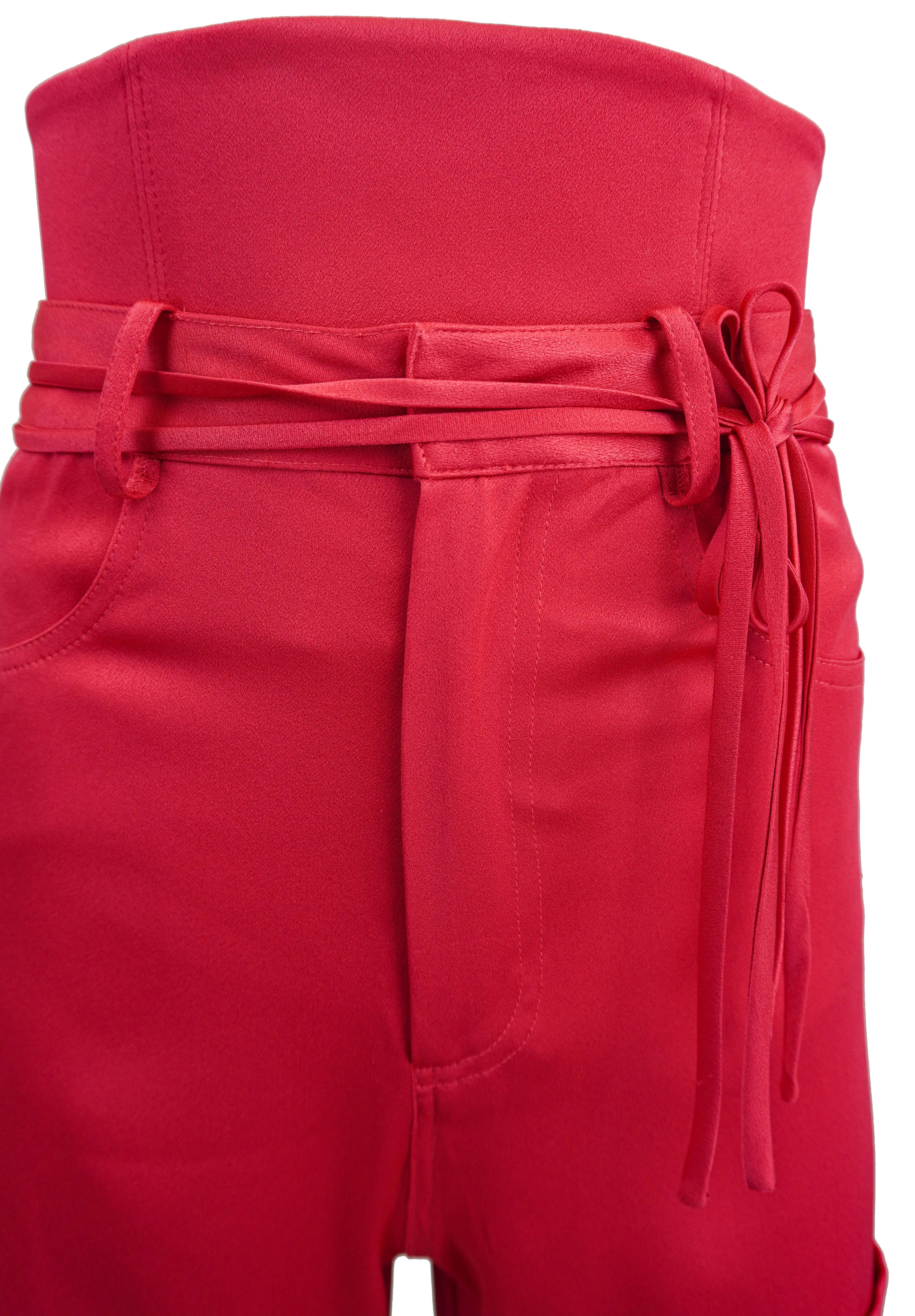 Alejandra Alonso Rojas Pants in Raspberry