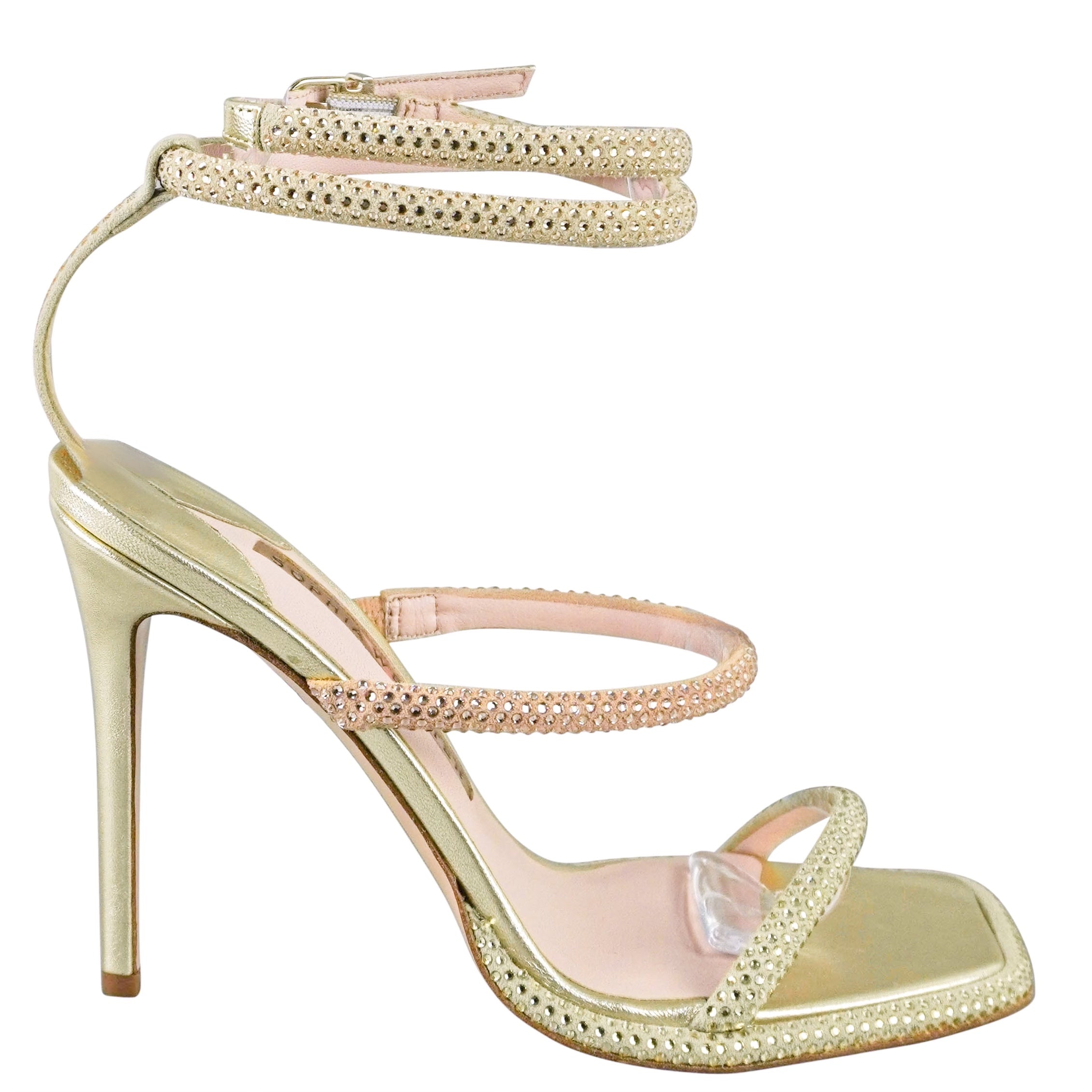 Sophia Webster Callista Sandals in Liquid Gold 1 Sophia Webster Callista Sandals in Liquid Gold
