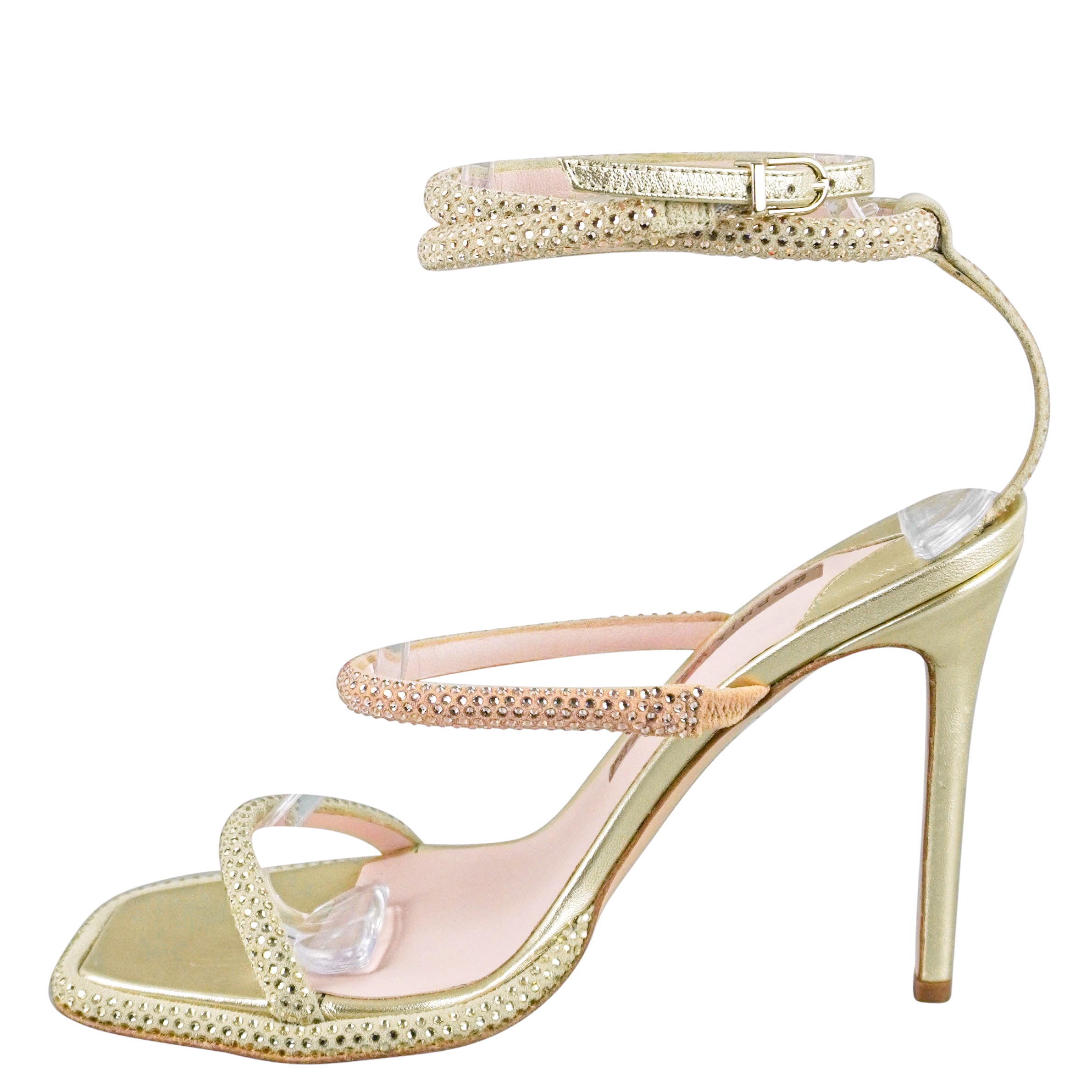 Sophia Webster Callista Sandals in Liquid Gold 2 Sophia Webster Callista Sandals in Liquid Gold