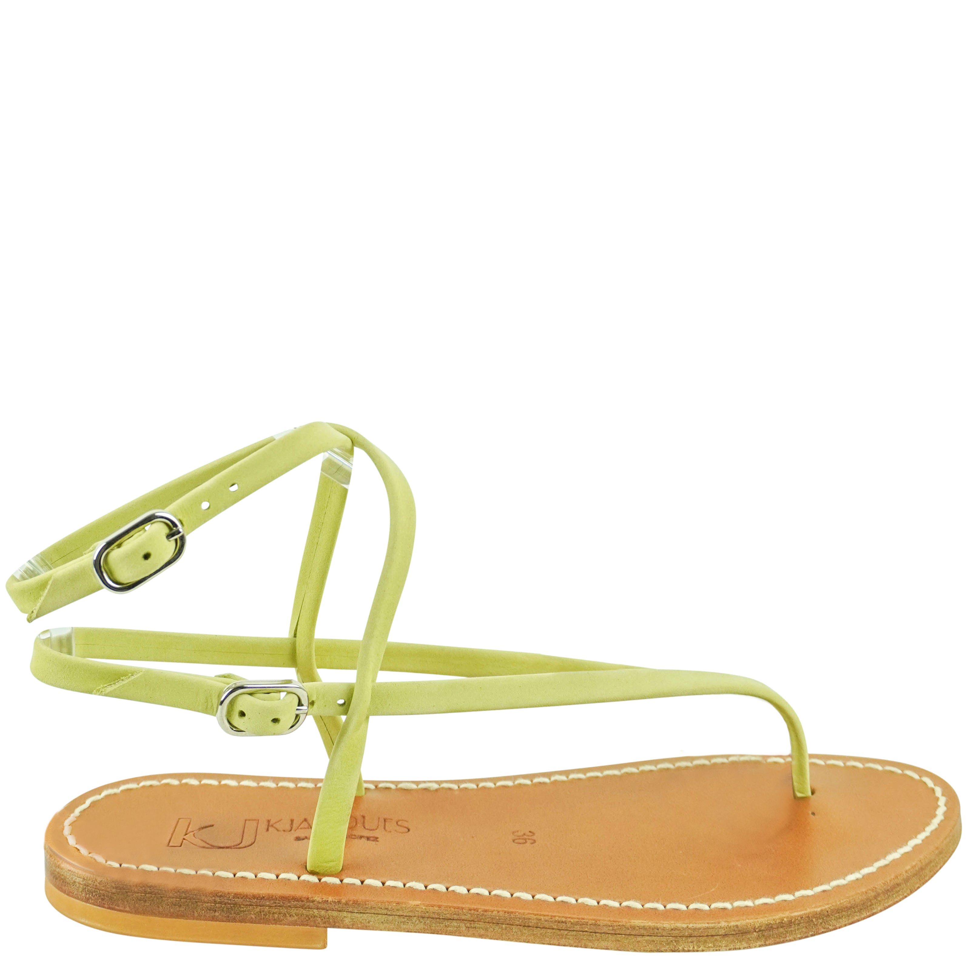 K.Jacques Abako Sandals in Light Green