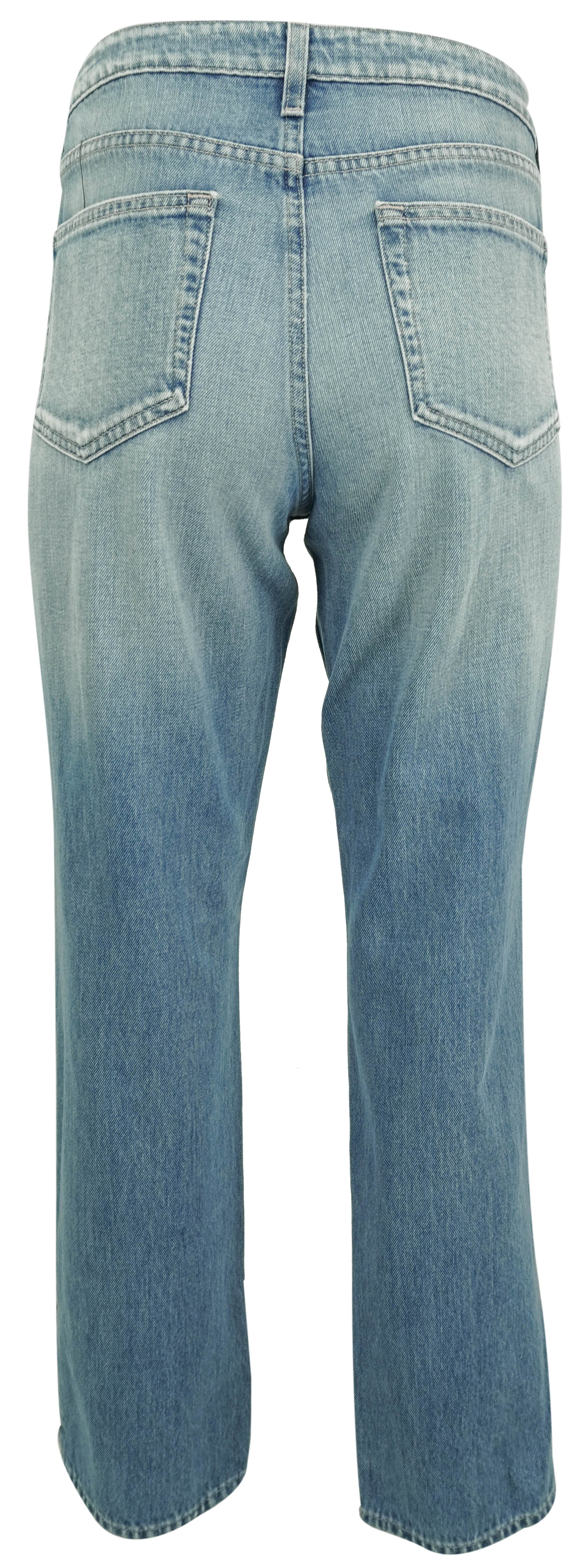 L'Agence Nevia Low Rise Slouchy Slim Straight Denim in Caruso Destruct 5 L'Agence Nevia Low Rise Slouchy Slim Straight Denim in Caruso Destruct