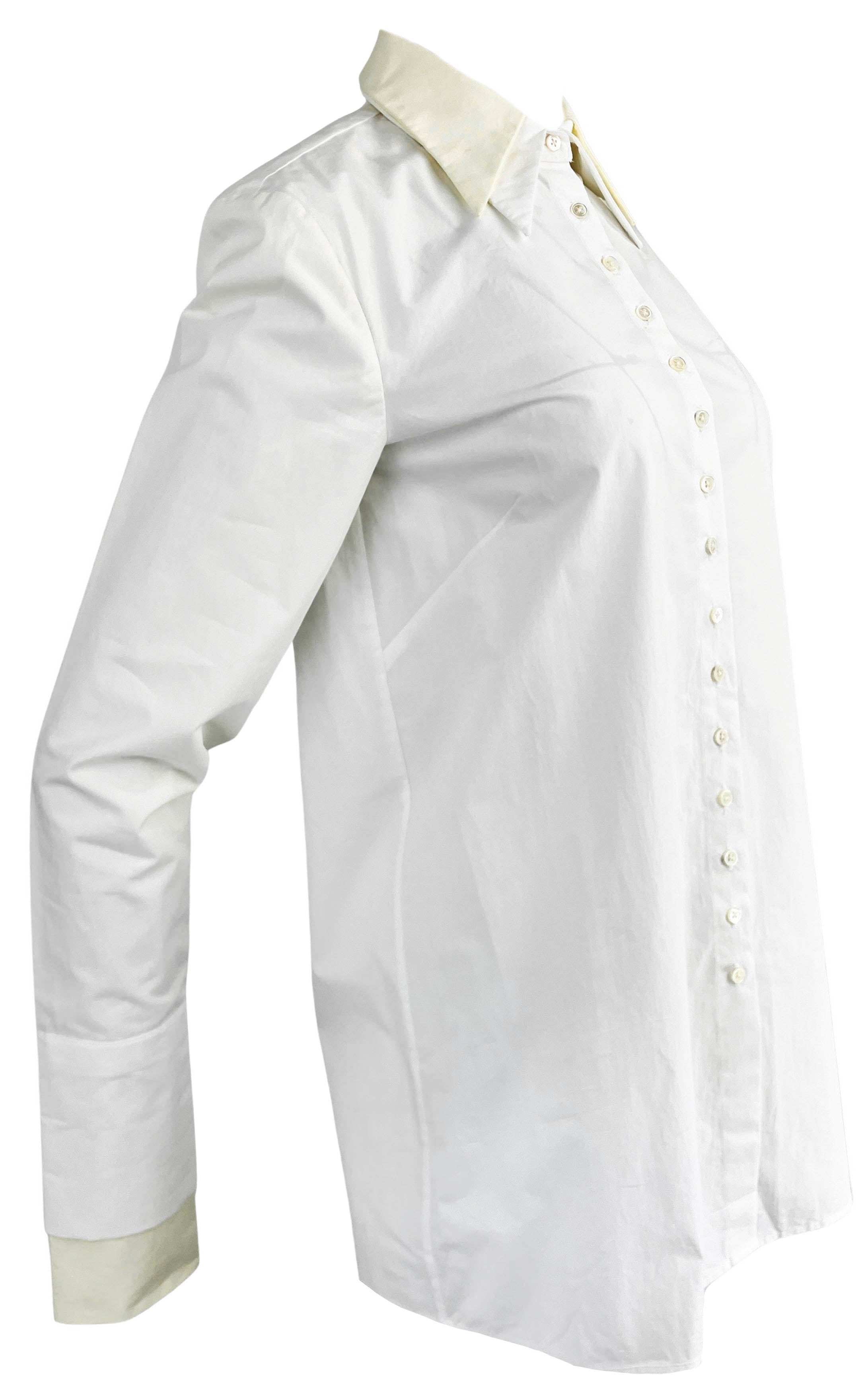 Interior The Nuno Top in Cream & White 1 Interior The Nuno Top in Cream & White