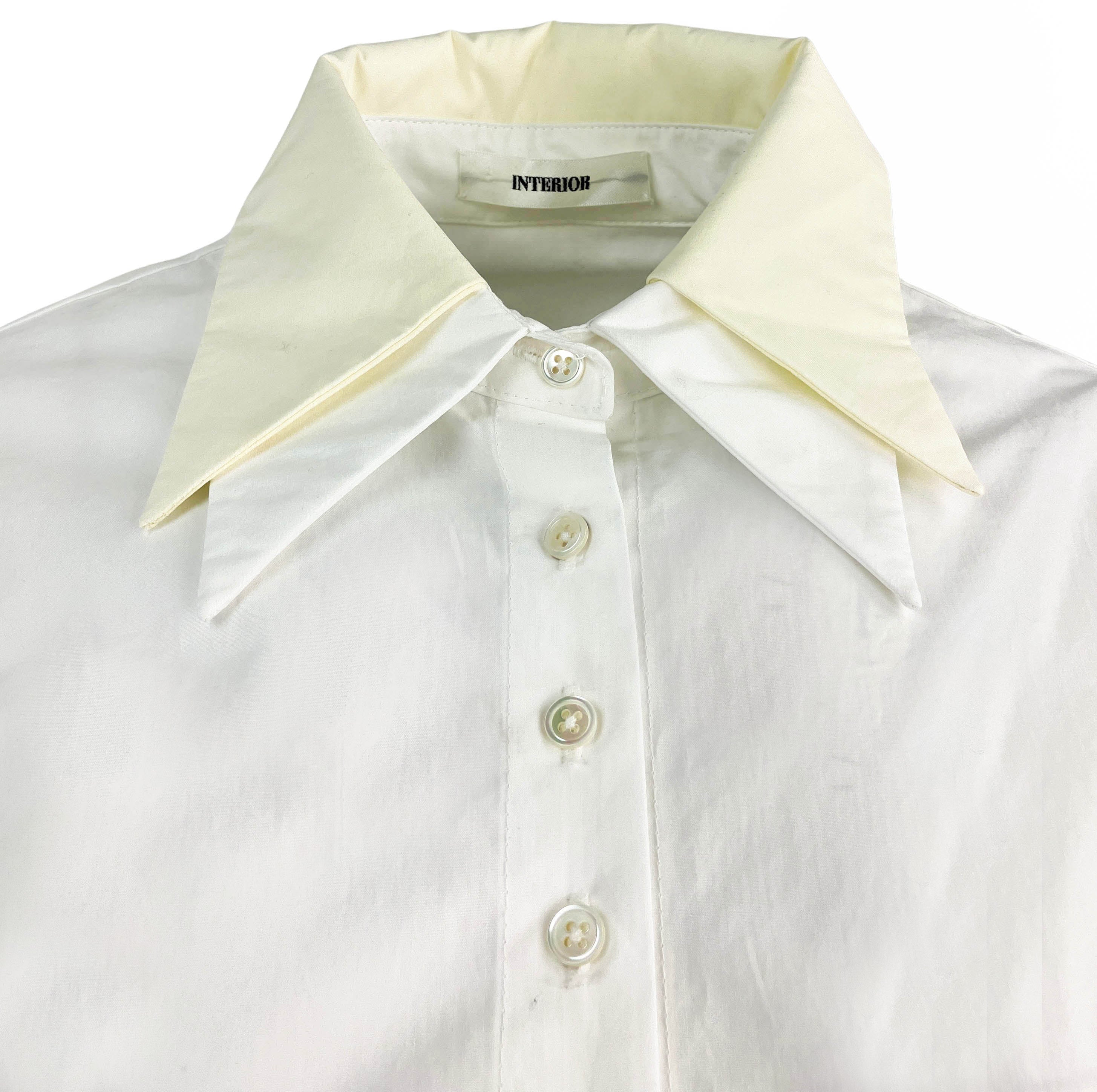 Interior The Nuno Top in Cream & White 4 Interior The Nuno Top in Cream & White