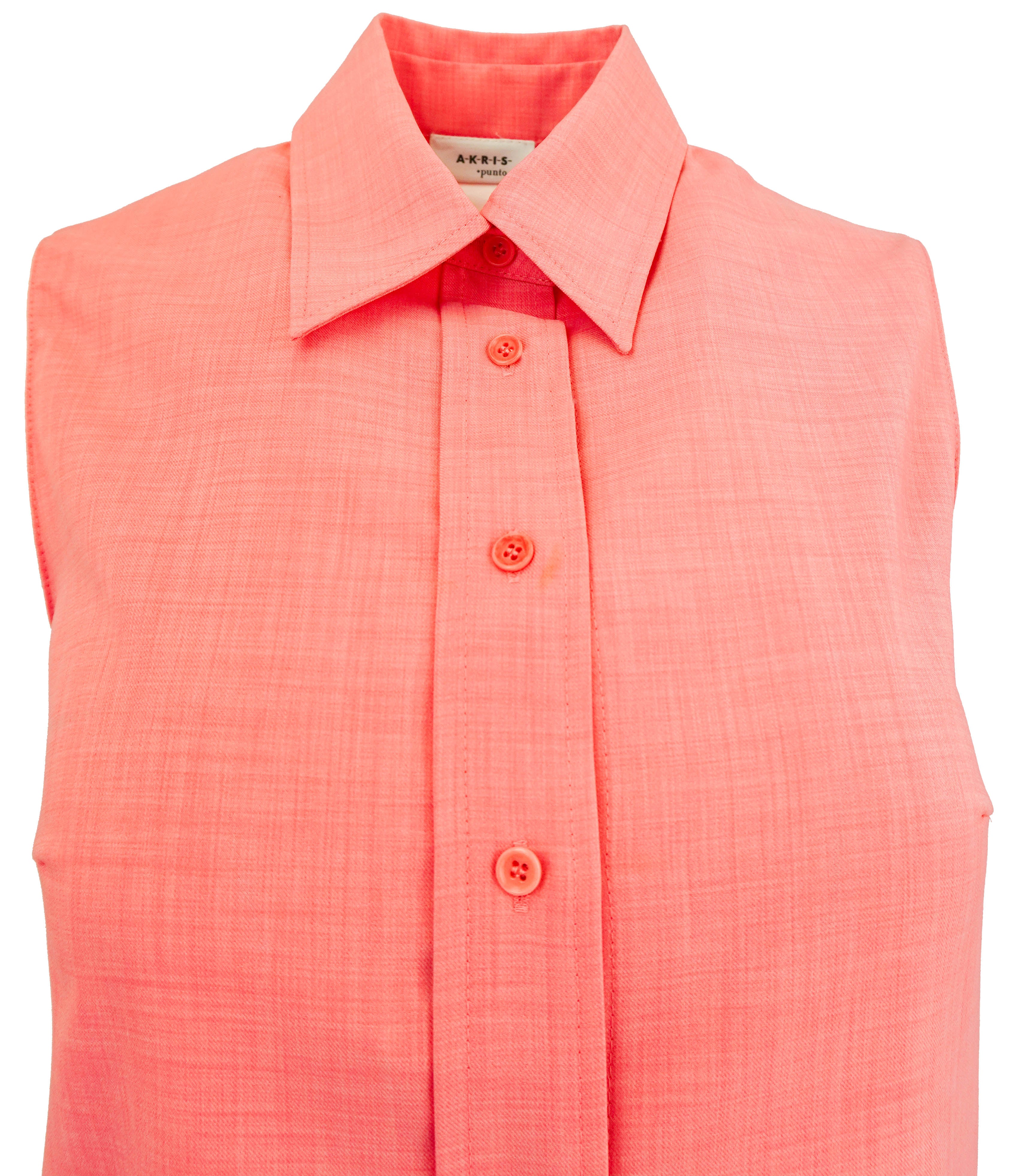 A-k-r-i-s- Punto Sleeveless Blouse in Flamingo