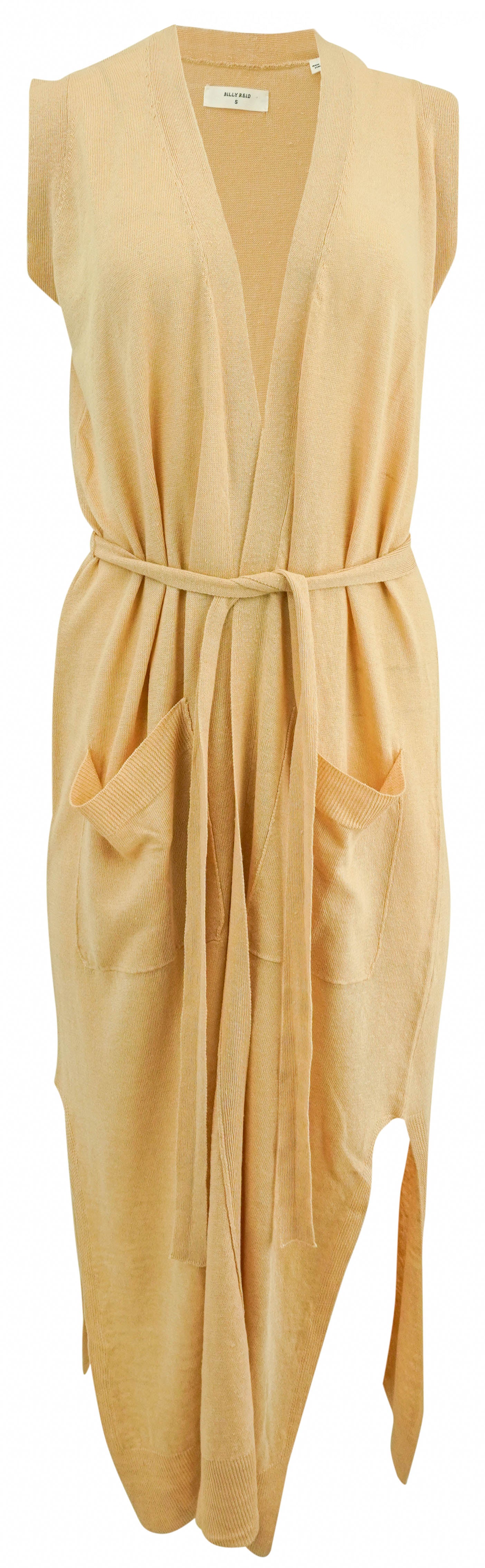 Billy Reid Duster Vest in Straw