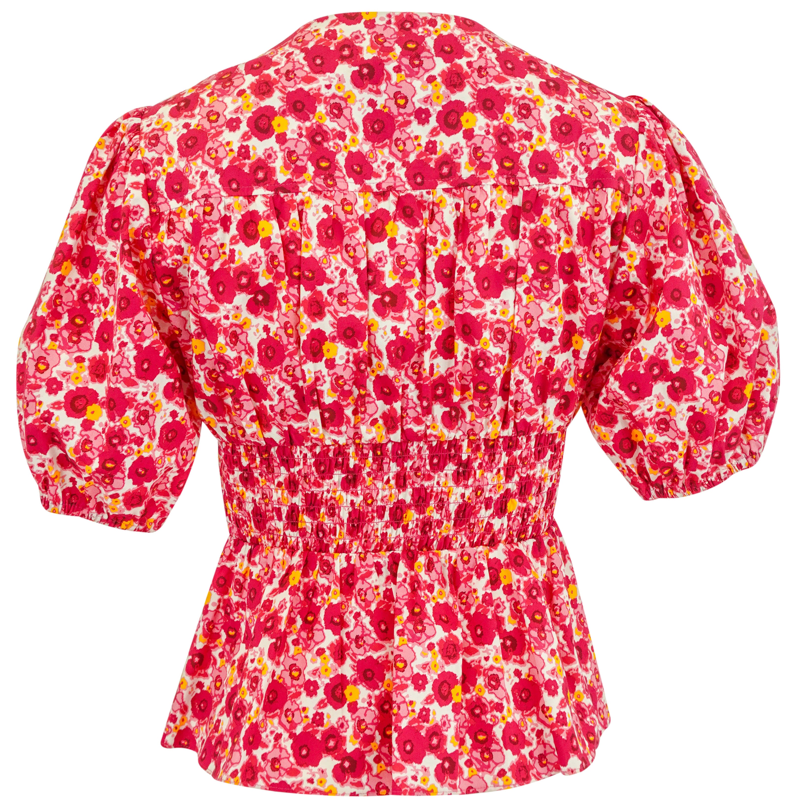Derek Lam 10 Crosby Button Front Blouse in Rose Pink 2 Derek Lam 10 Crosby Button Front Blouse in Rose Pink